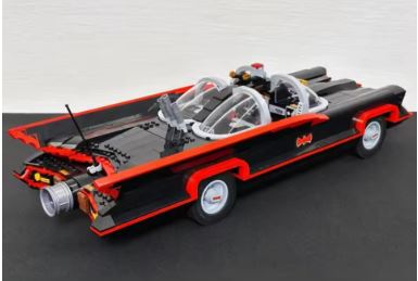 Classic Batmobile Building Block Set (1822 Pieces) 76328