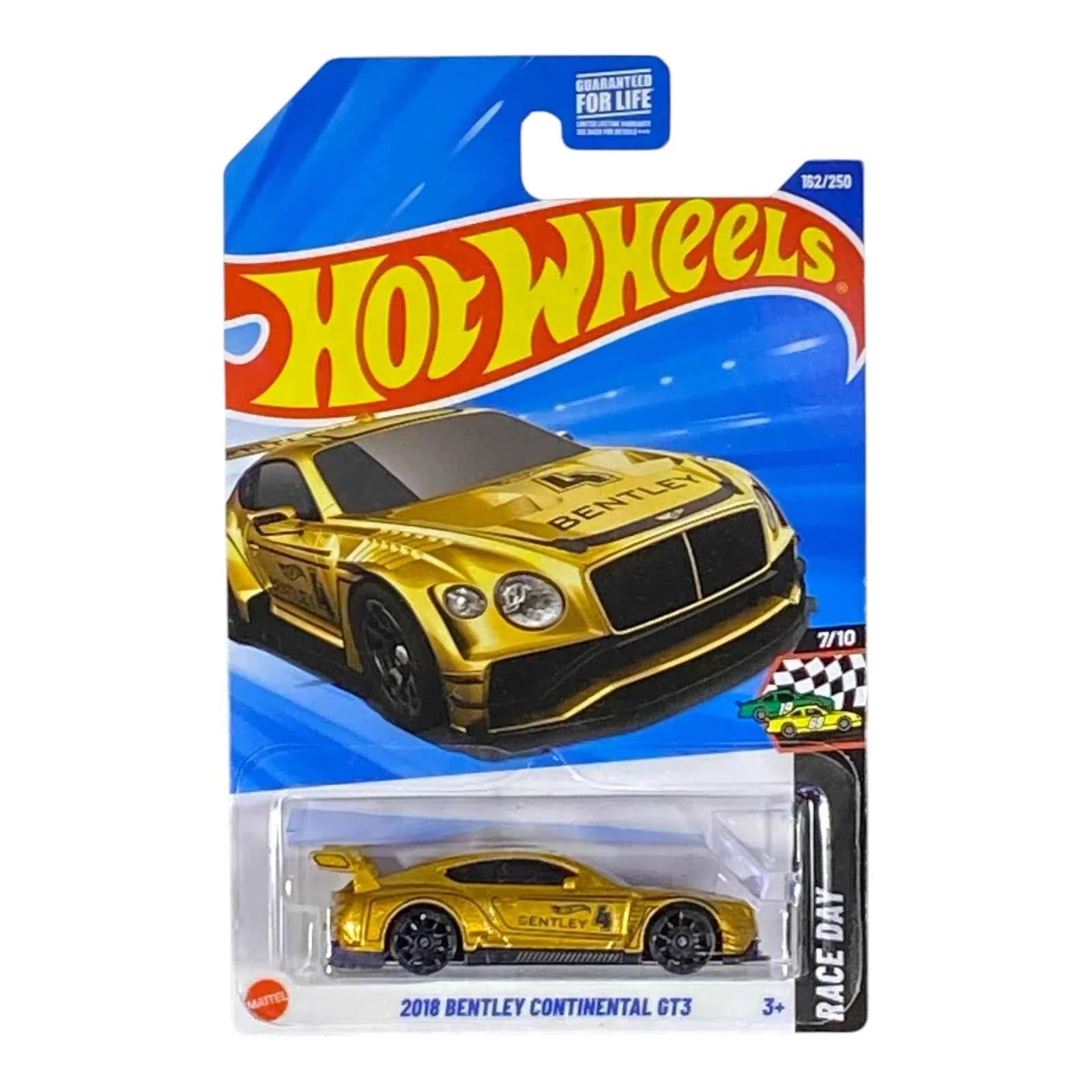 Hot Wheels 2018 Bentley Continental GT3 - Race Day Series 7/10