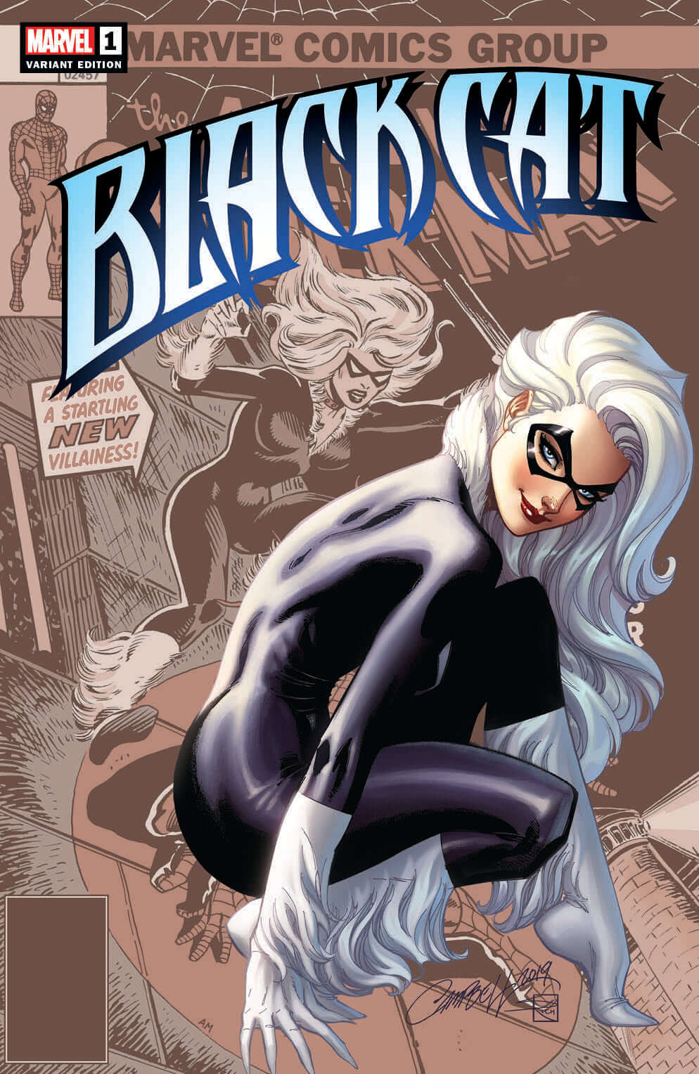 BLACK CAT #1 J Scott Campbell Variant Amazing Spider-Man 1 194 Trade + Virgin Set Options (06/05/2019) MARVEL