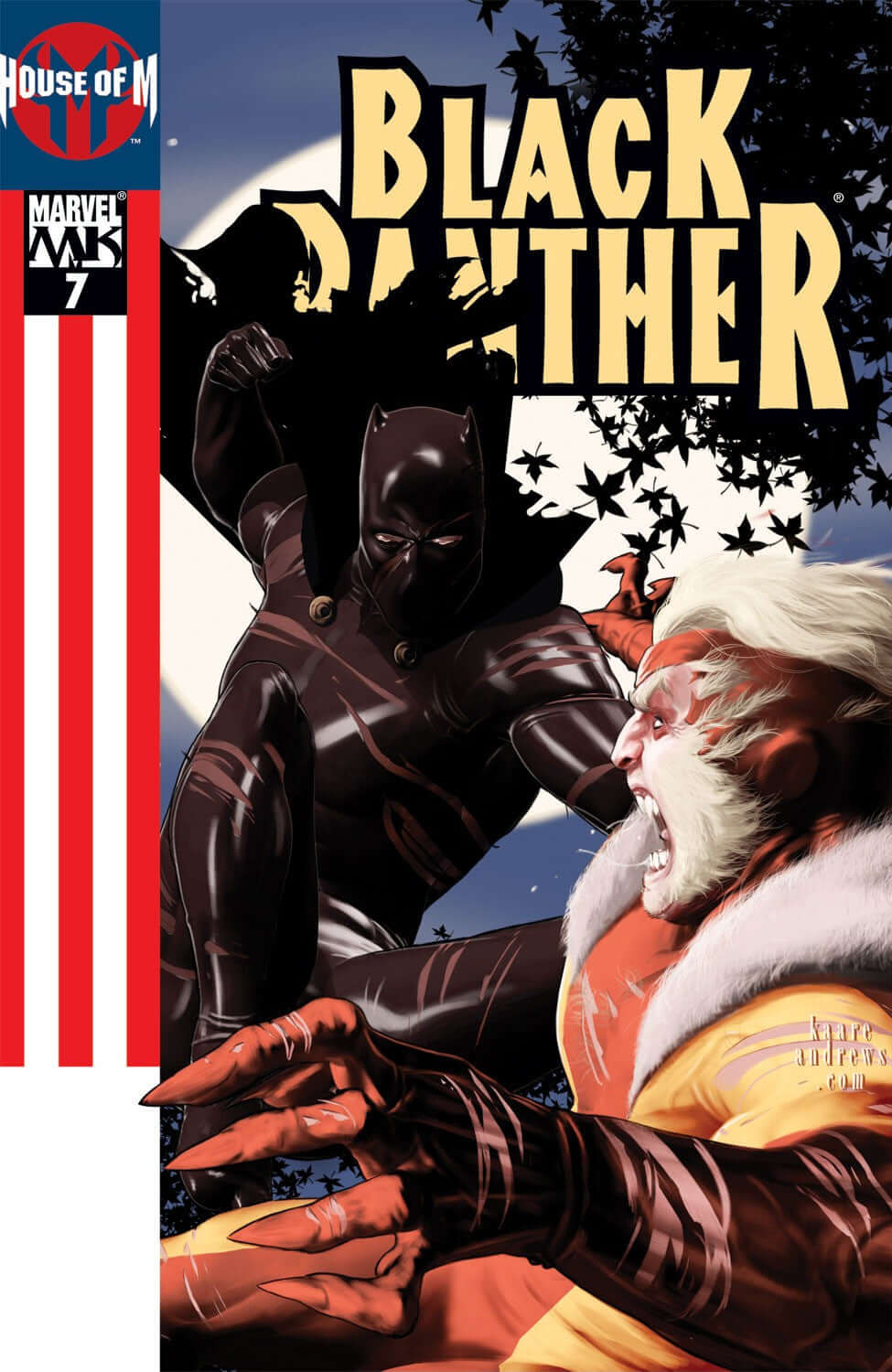 Black Panther 7 Marvel 2005 Sabretooth