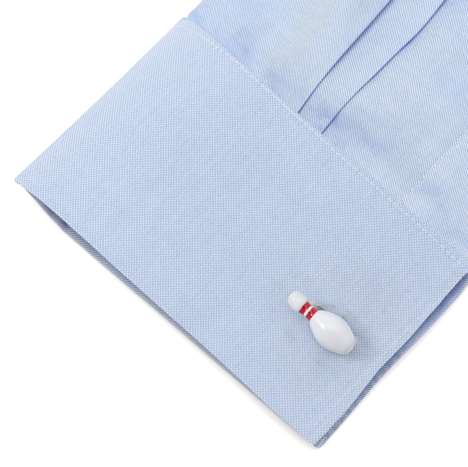 Bowling Pin & Ball 3D Cufflinks