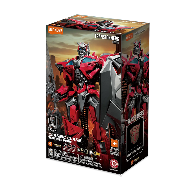 Blokees SENTINEL PRIME Transformers Dark of the Moon Classics Class 24