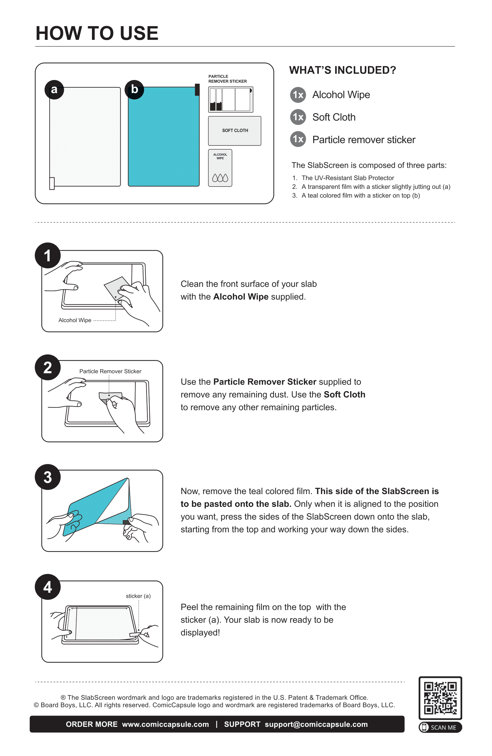 SlabScreen - UV Protector for Slabs