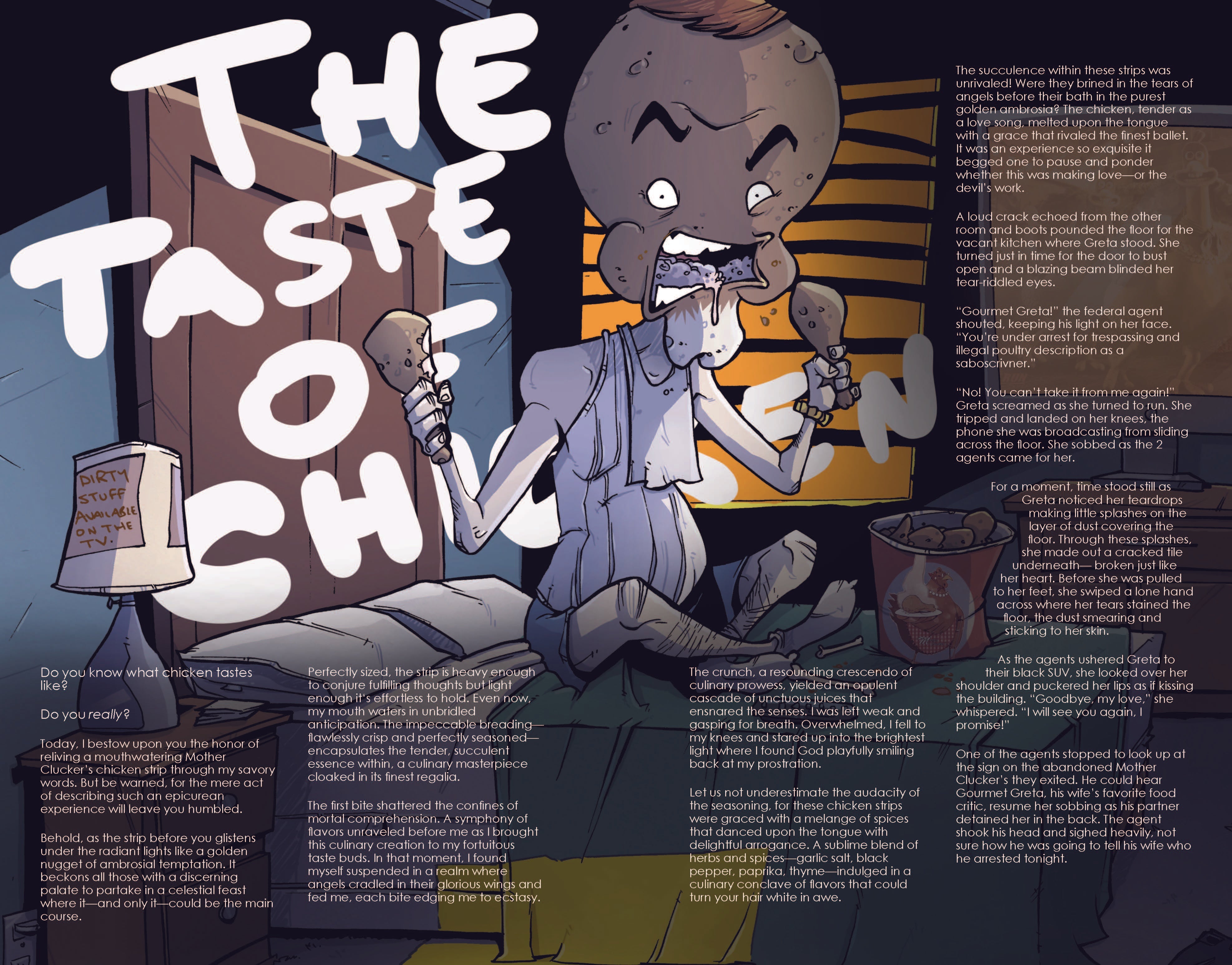 CHEW: The Roleplaying Game (RPG Book + PDF)