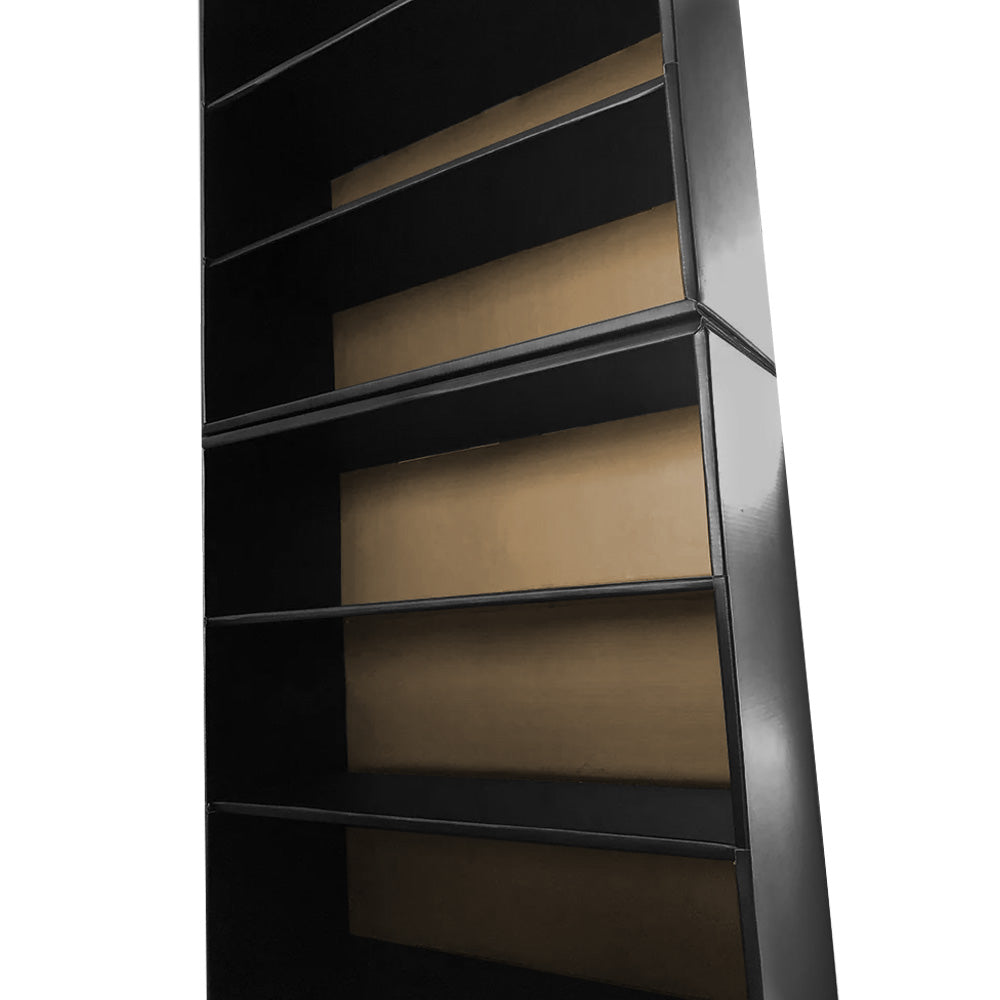 CLASSIC BLACK - Display Case for Funko Pops, Wall Mountable & Stackable Toy Shelf (Cardboard)