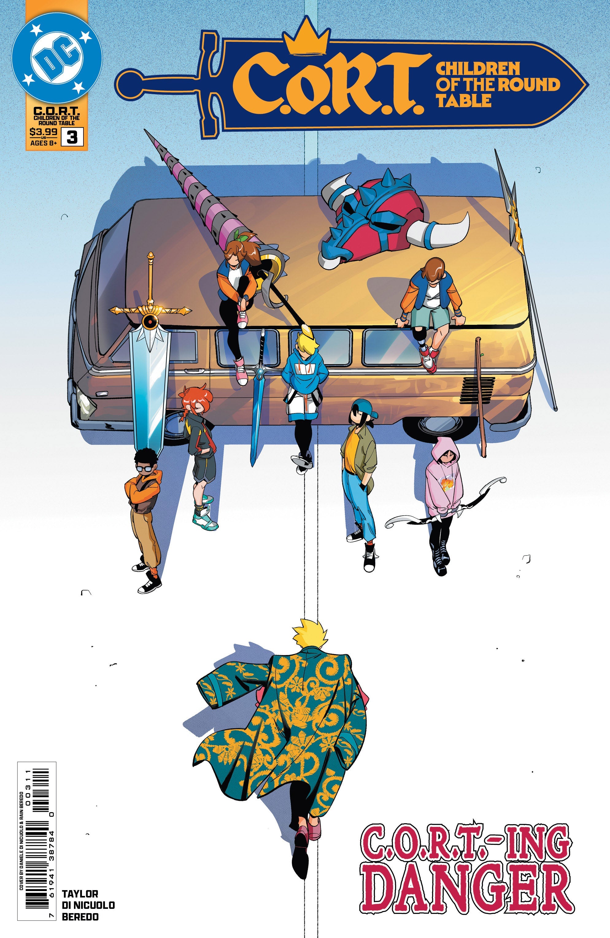 C.O.R.T.: Children Of The Round Table #3 (Of 6) A Daniele Di Nicuolo Tom Taylor Akira Homage (11/12/2025) Dc