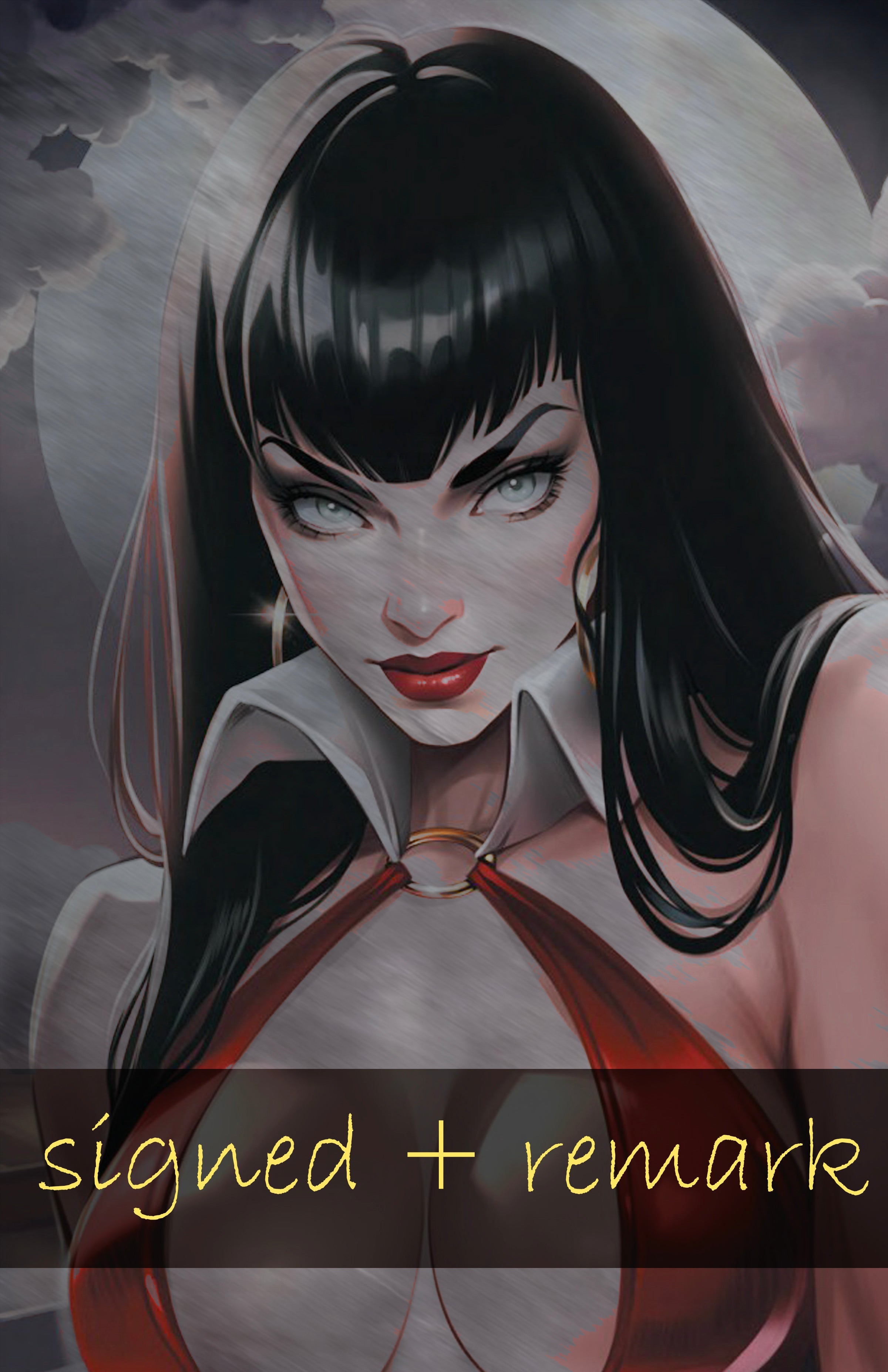 VAMPIRELLA HELLIDAY SPECIAL 2025 - KATYA SINYUKHINA WRAPAROUND COVER A METAL FANEXPO NEW ORLEANS EXCLUSIVE - Preorder