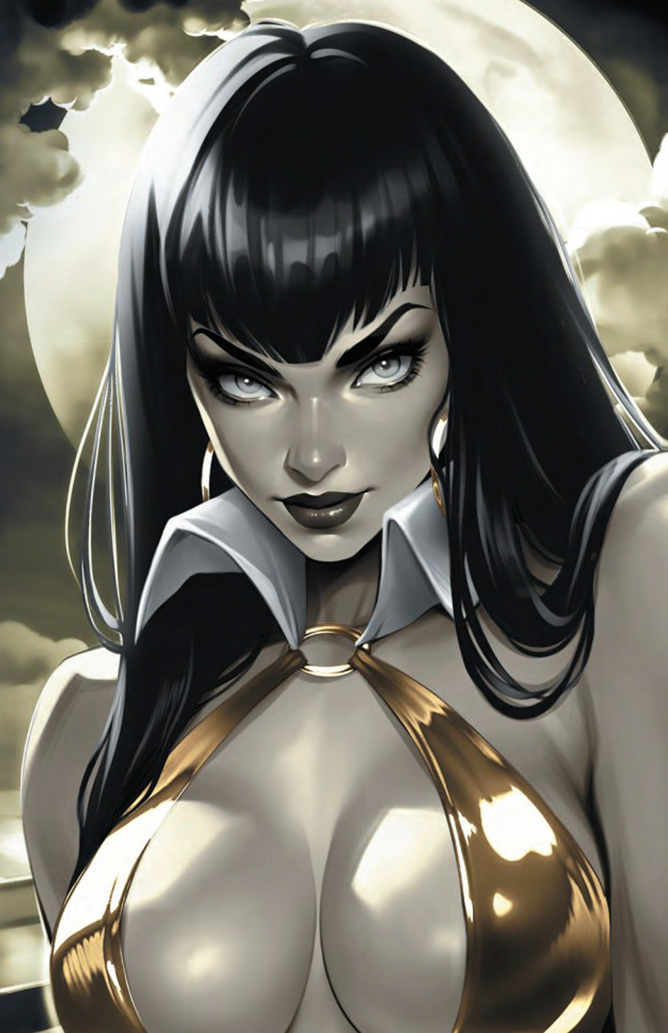 VAMPIRELLA HELLIDAY SPECIAL 2025 - KATYA SINYUKHINA WRAPAROUND COVER B FANEXPO NEW ORLEANS EXCLUSIVE - Preorder