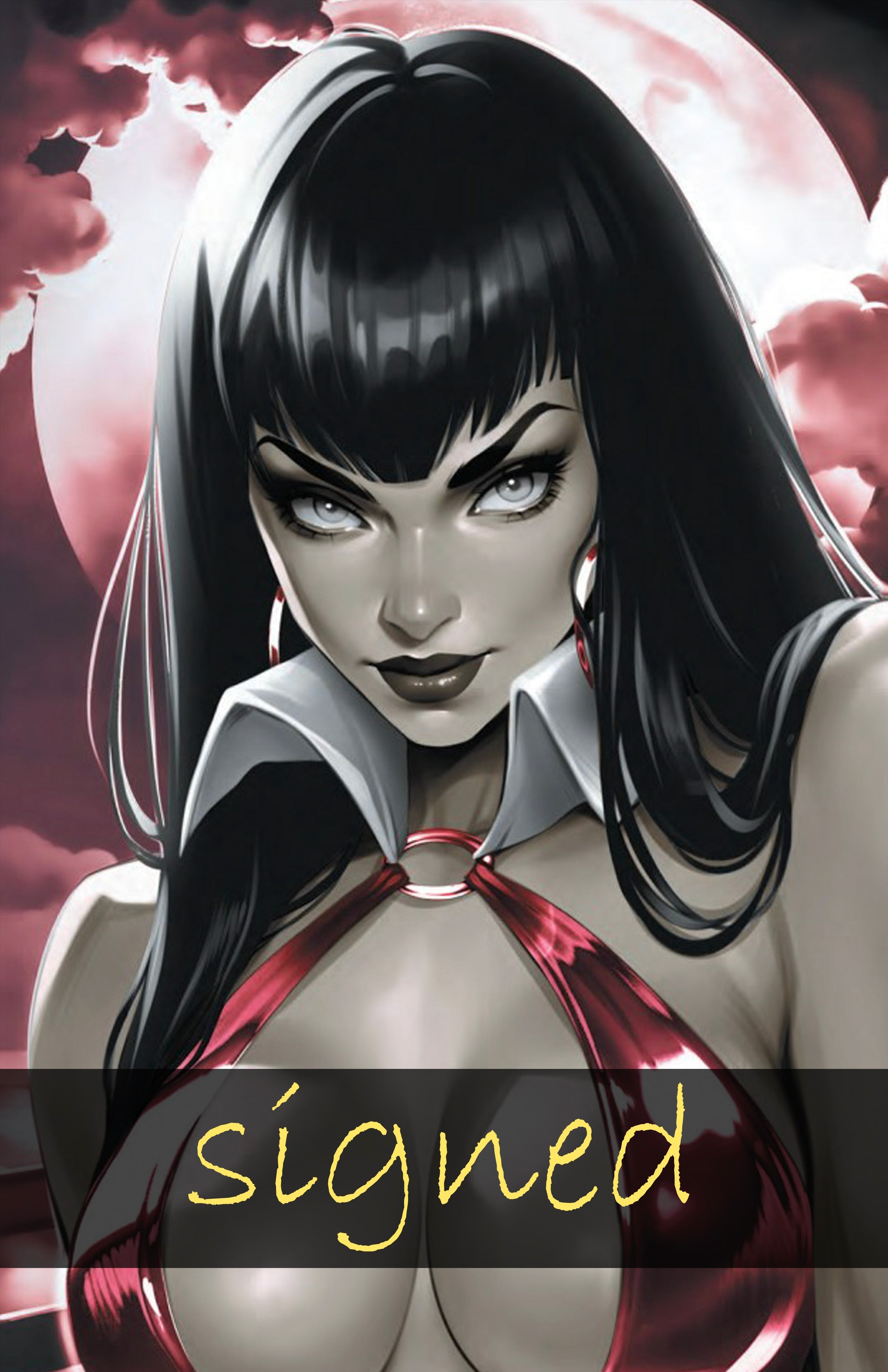 VAMPIRELLA HELLIDAY SPECIAL 2025 - KATYA SINYUKHINA WRAPAROUND COVER C FANEXPO NEW ORLEANS EXCLUSIVE - Preorder