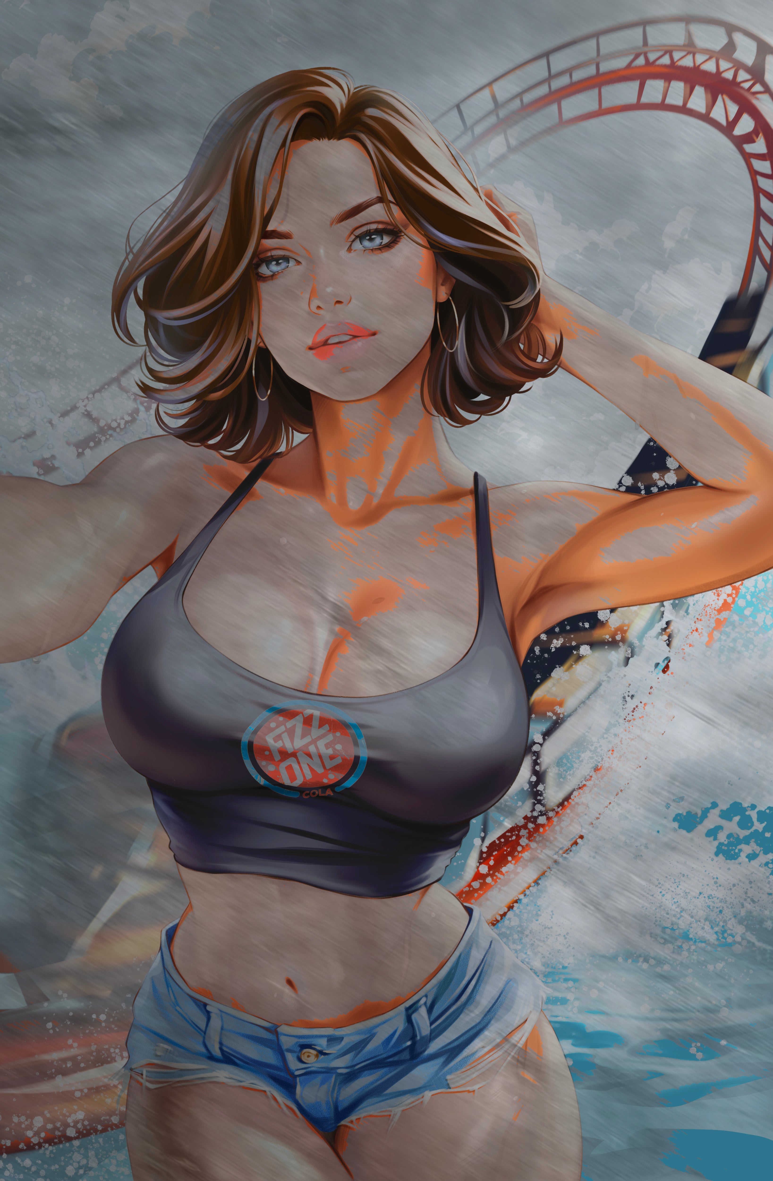 POP KILL #1 - KATYA SINYUKHINA COVER A METAL VARIANT MEGACON 2026 EXCLUSIVE LTD 10