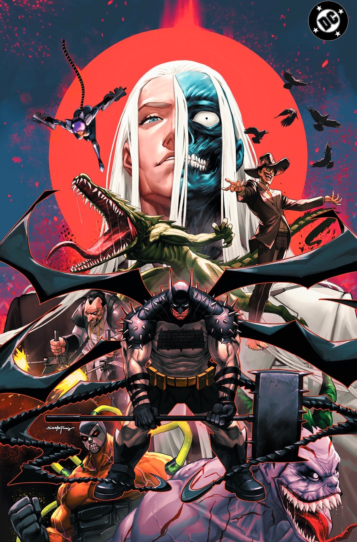 Absolute Batman #21 SANTA FUNG Big Dex Exclusive Virgin Variant (LTD 1000)