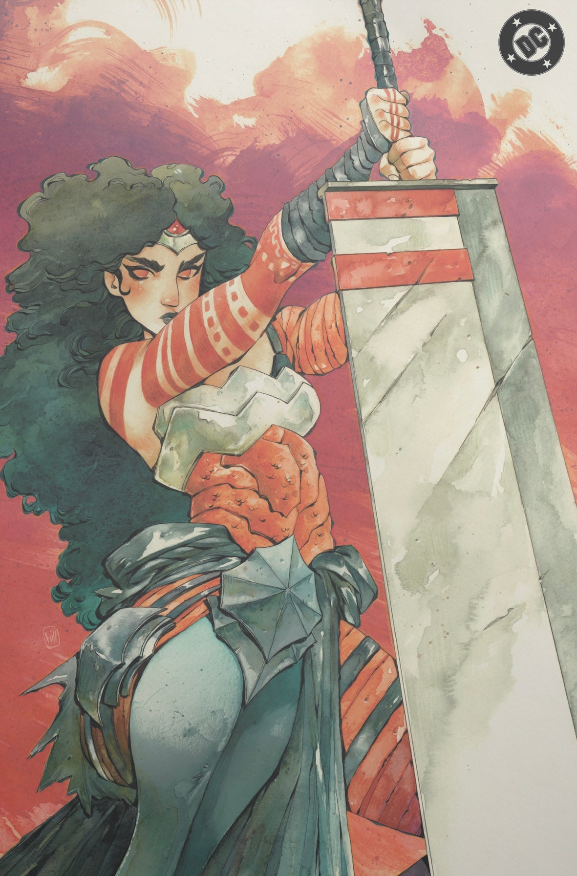 ABSOLUTE WONDER WOMAN #23 - CHUMA HILL FOIL VARIANT KNIGHT OF COMICS EXCLUSIVE LTD 1000