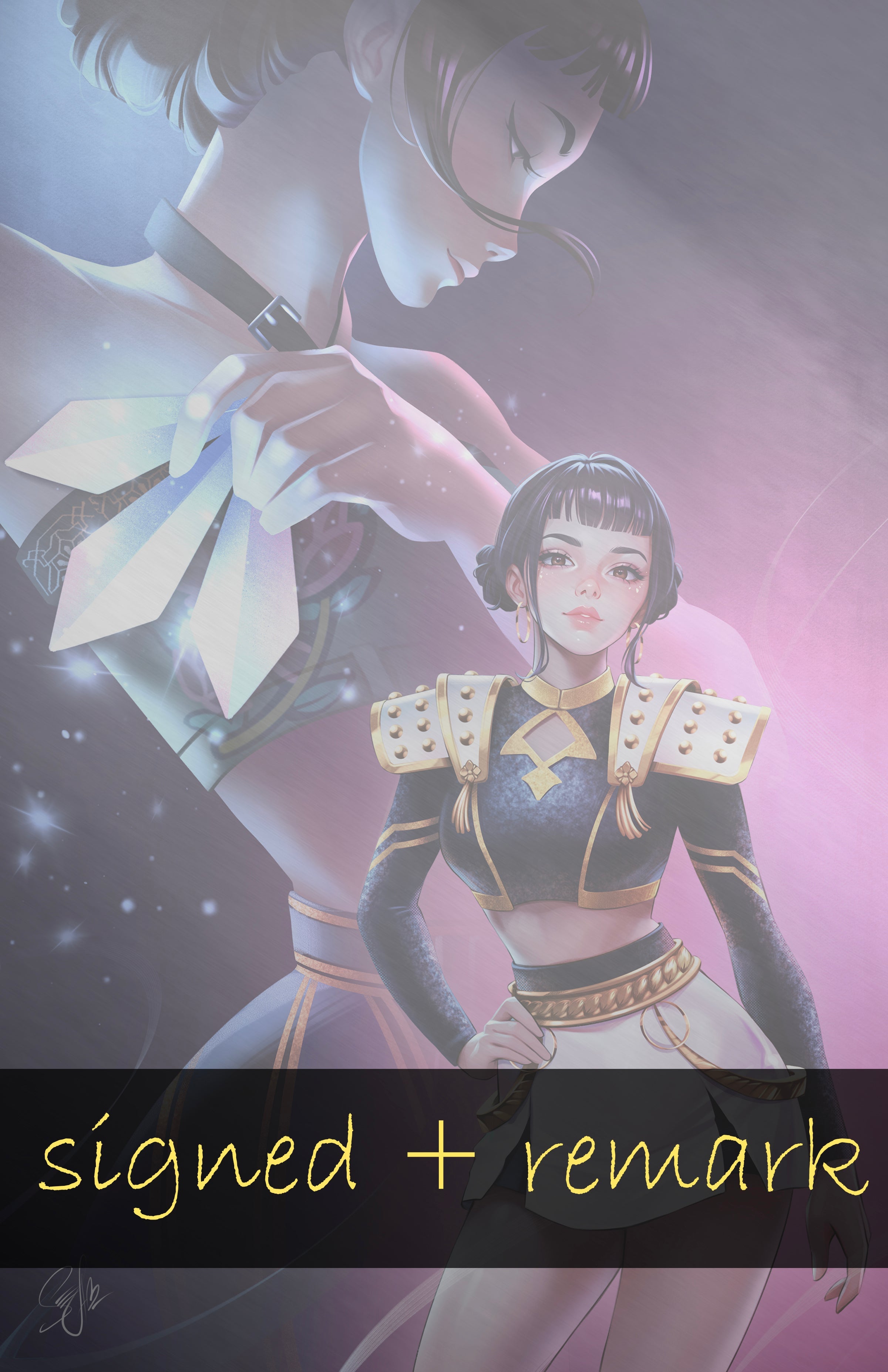 KPOP DEMON HUNTERS "ZOEY" ARTBOOK - KATYA SINYUKHINA FOIL VARIANT FANEXPO NEW ORLEANS EXCLUSIVE - Preorder