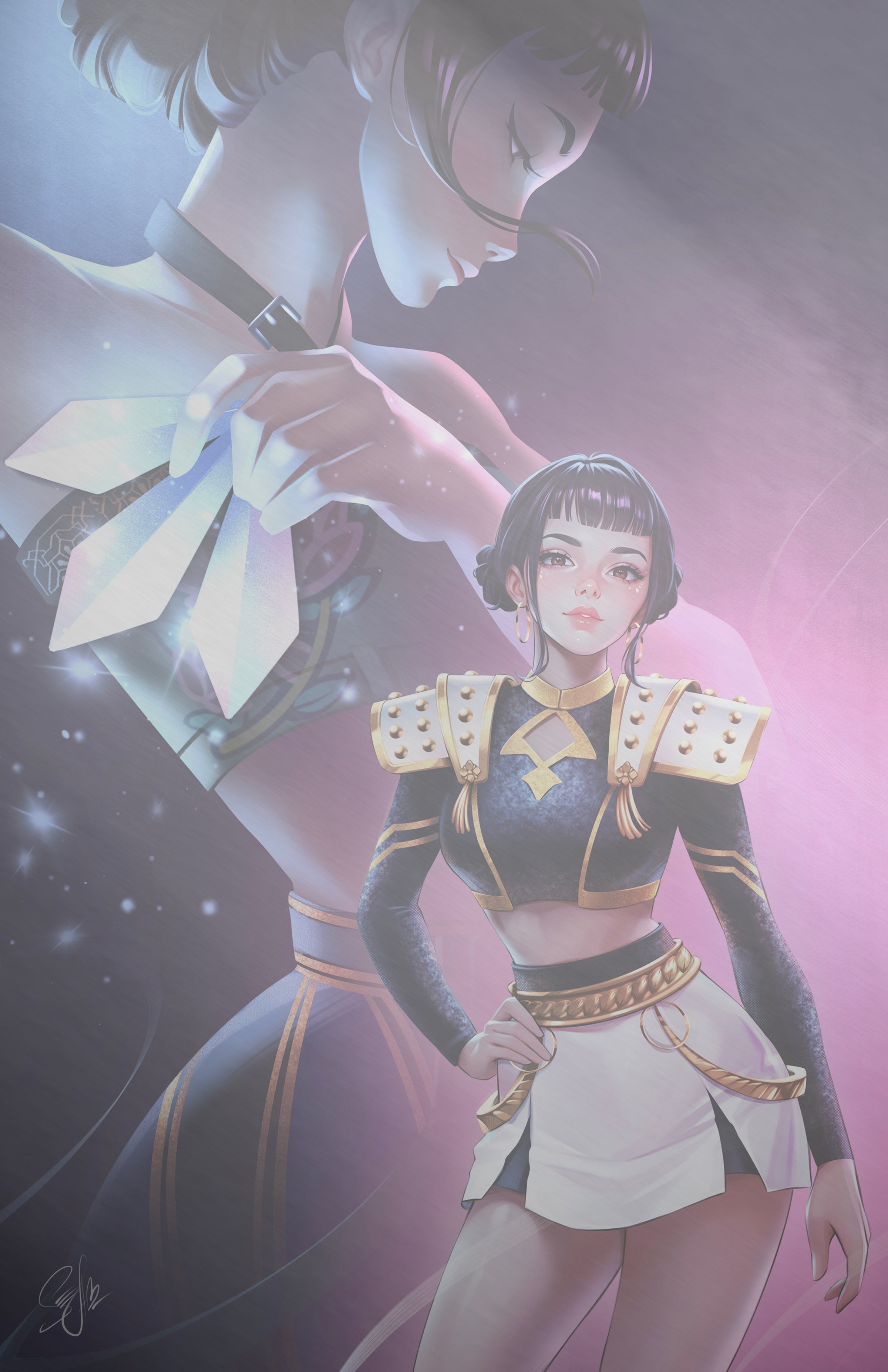 KPOP DEMON HUNTERS "ZOEY" ARTBOOK - KATYA SINYUKHINA FOIL VARIANT FANEXPO NEW ORLEANS EXCLUSIVE - Preorder