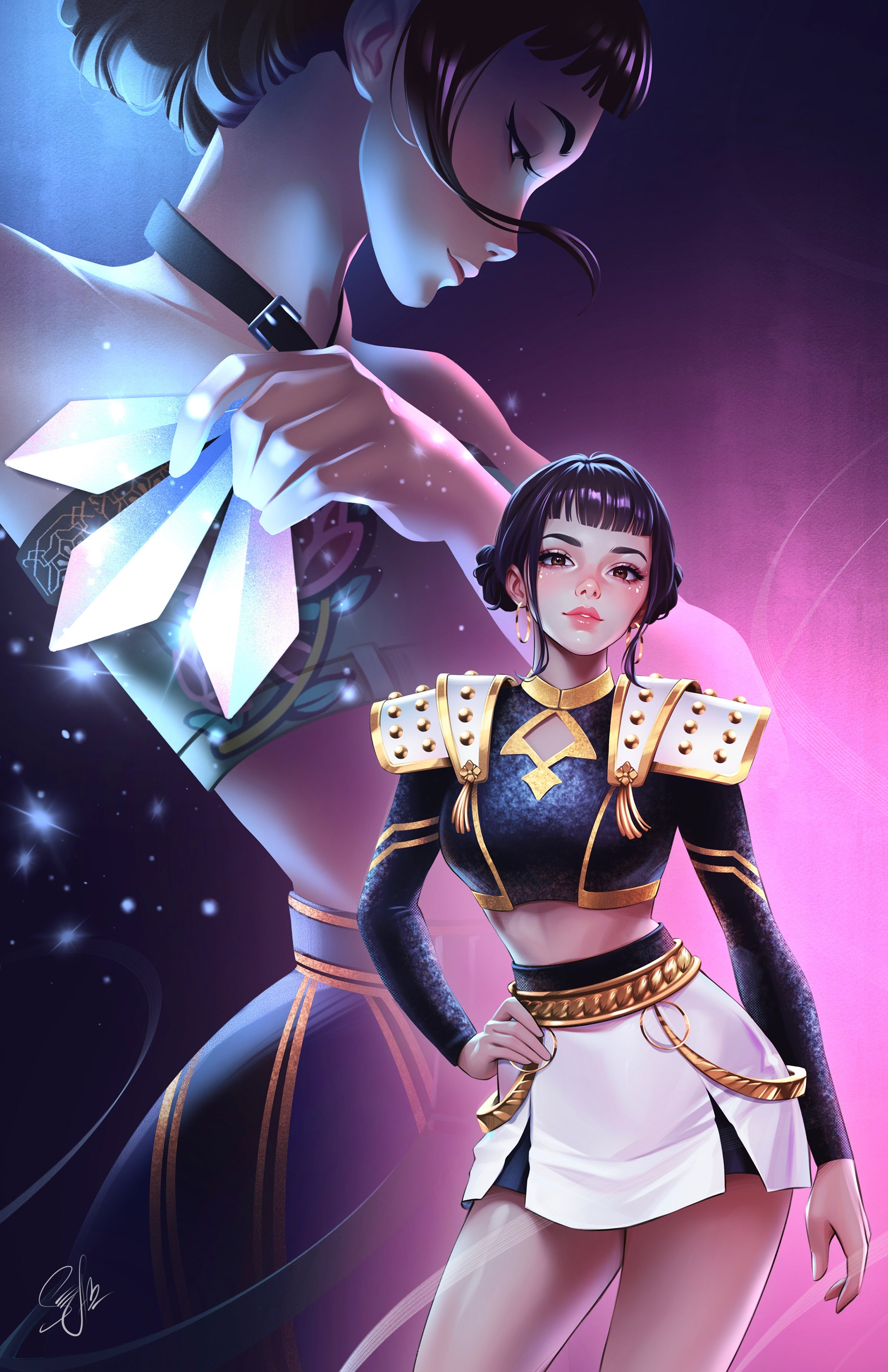 書アート   隼人 KPOP DEMON HUNTERS 