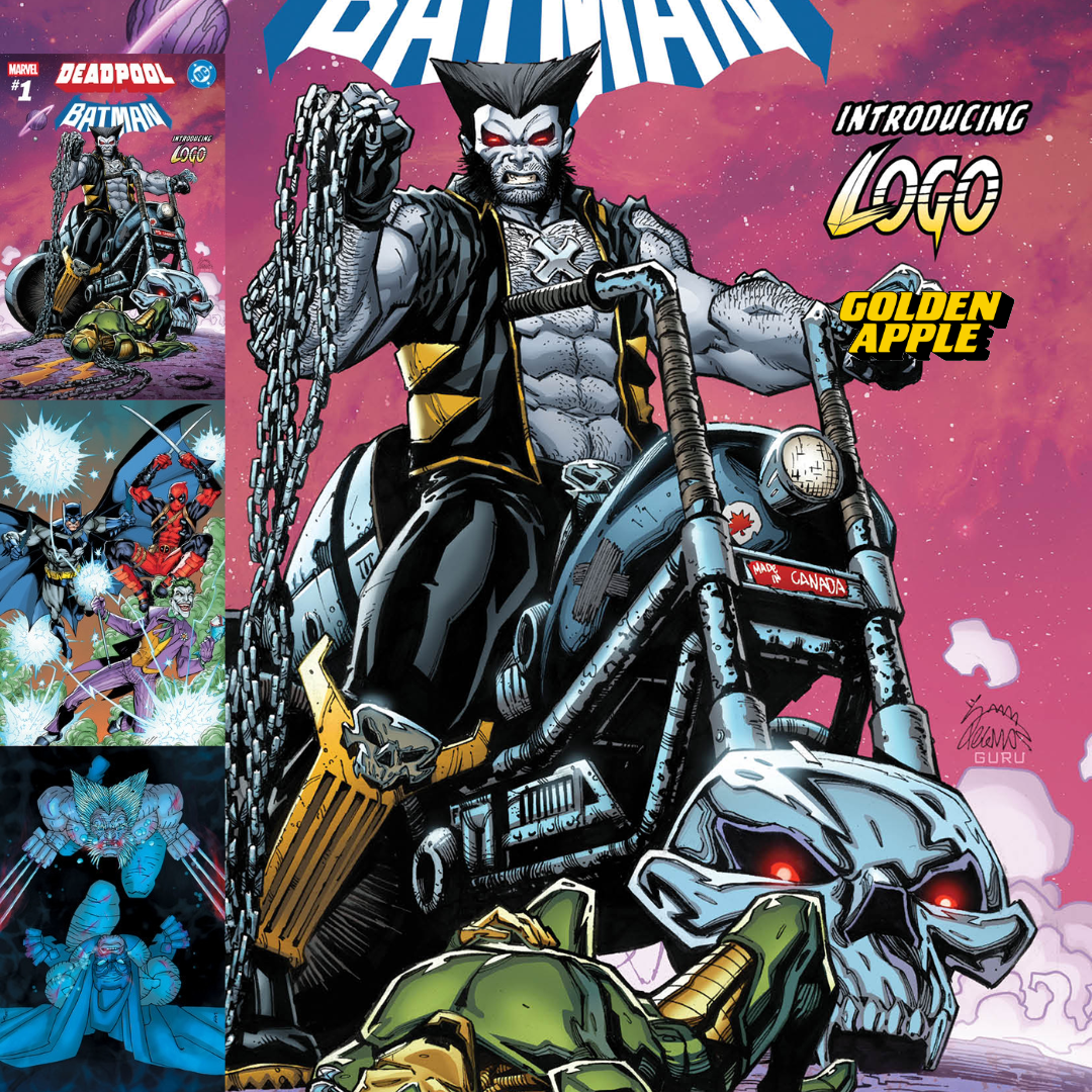 Marvel Dc Deadpool Batman #1 2nd Print A1 Cover Set Of 3 1:25 1:50 (10/29/2025) Marvel