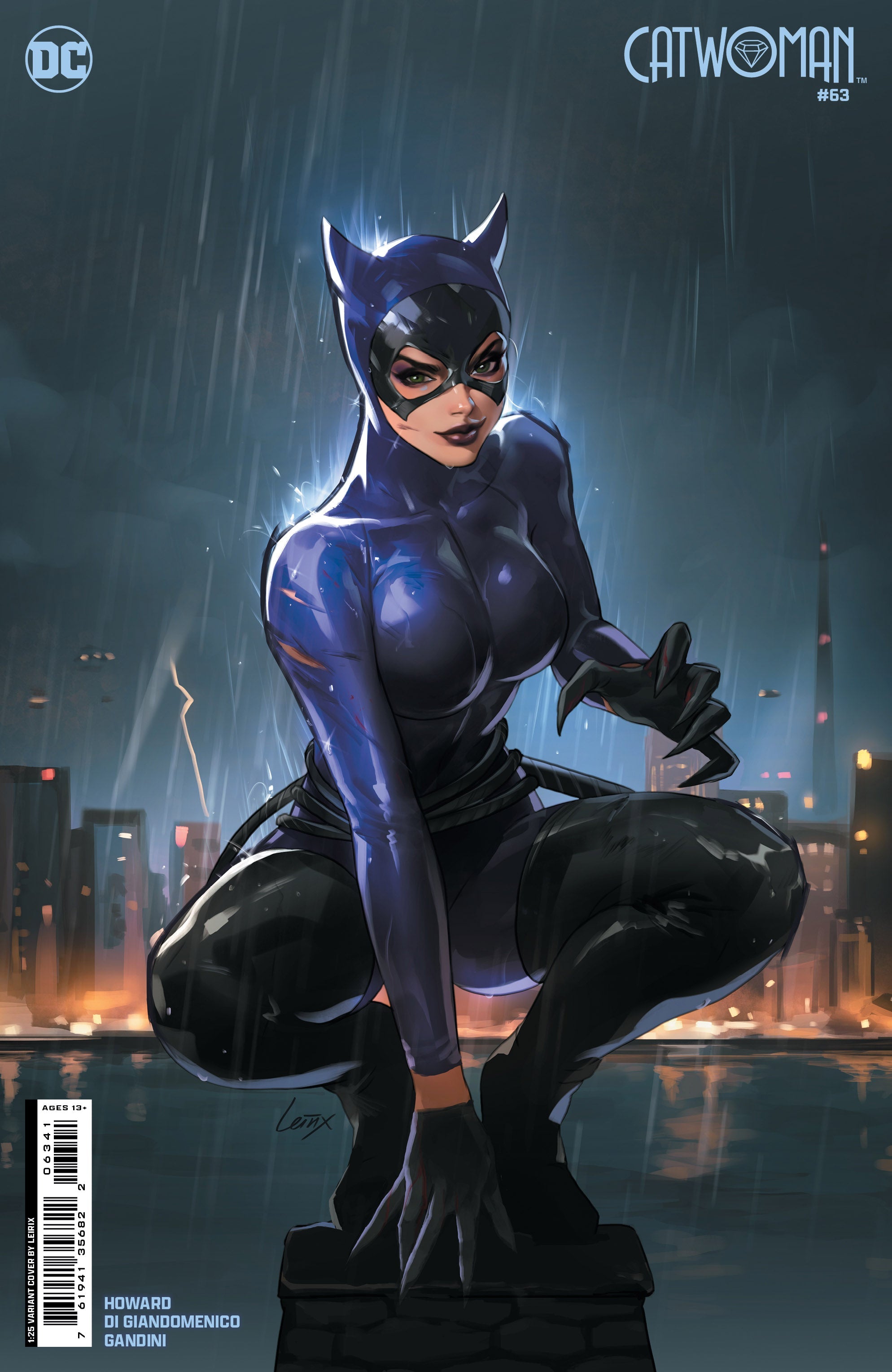 Catwoman #63 E 1:25 Lesley Leirix Li GGA Variant (03/19/2024) Dc