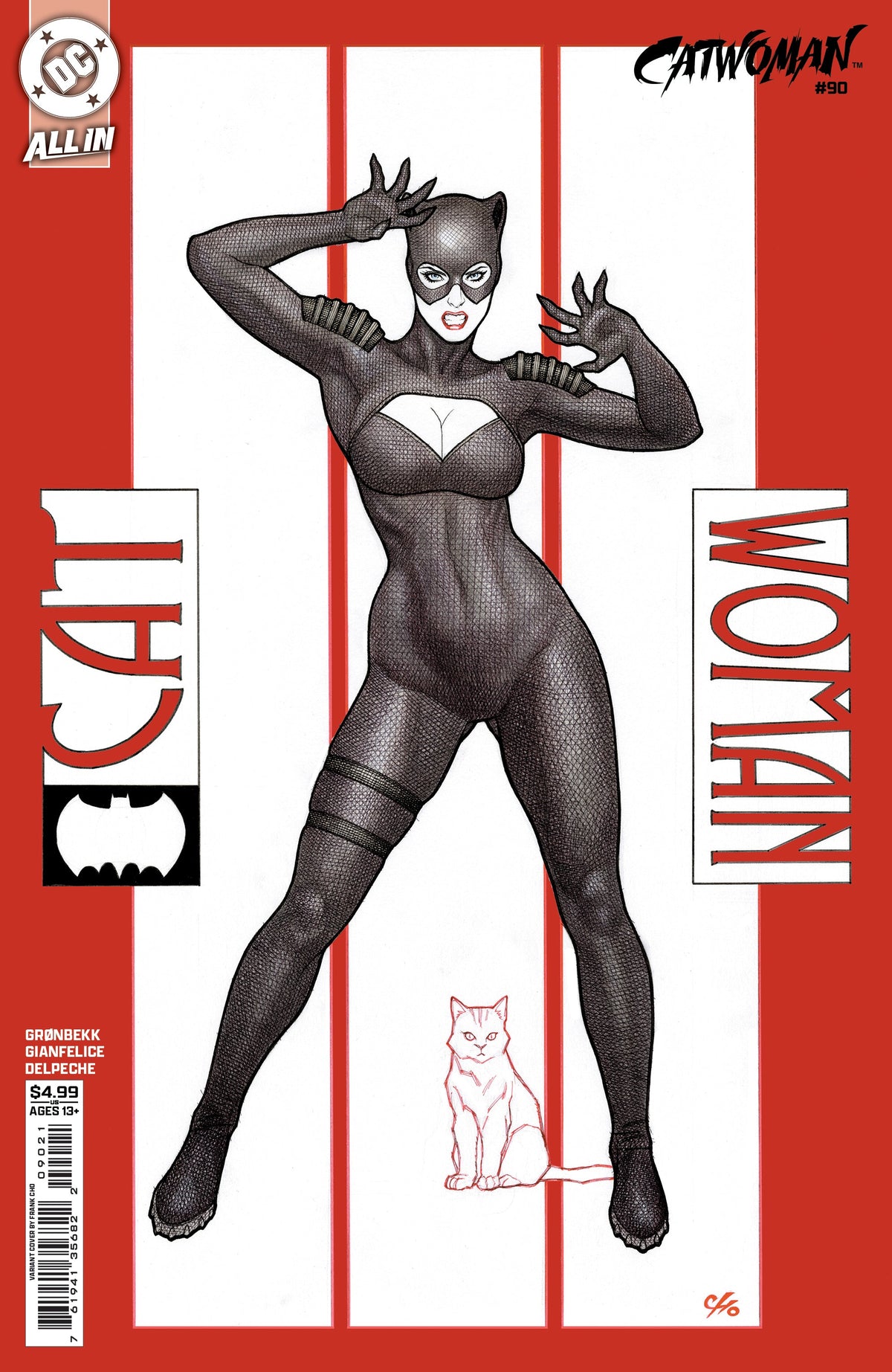 Catwoman #90 B Frank Cho Variant (08/19/2026) Dc