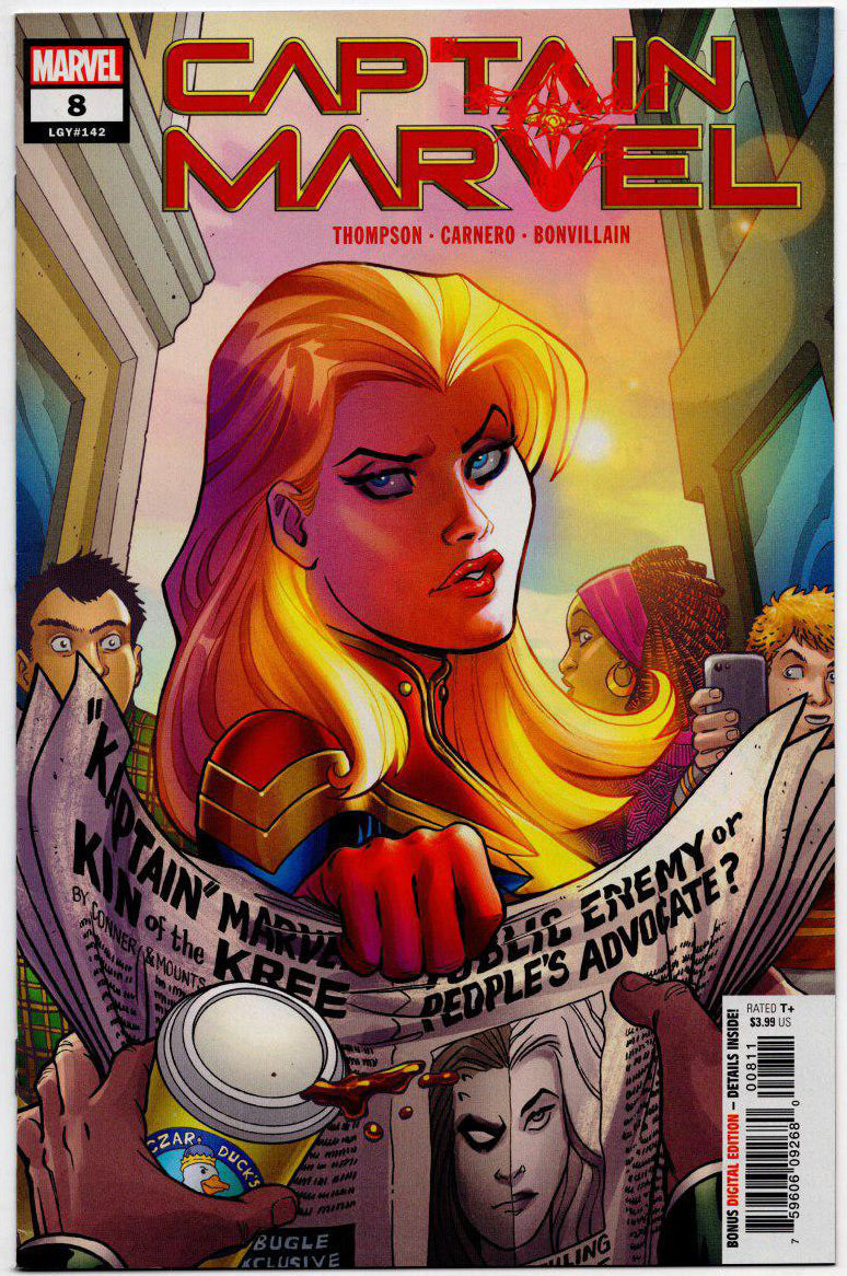 CAPTAIN MARVEL #8 Carnage-Ized Bloody Amanda Connor Variant (07/17/2019) MARVEL