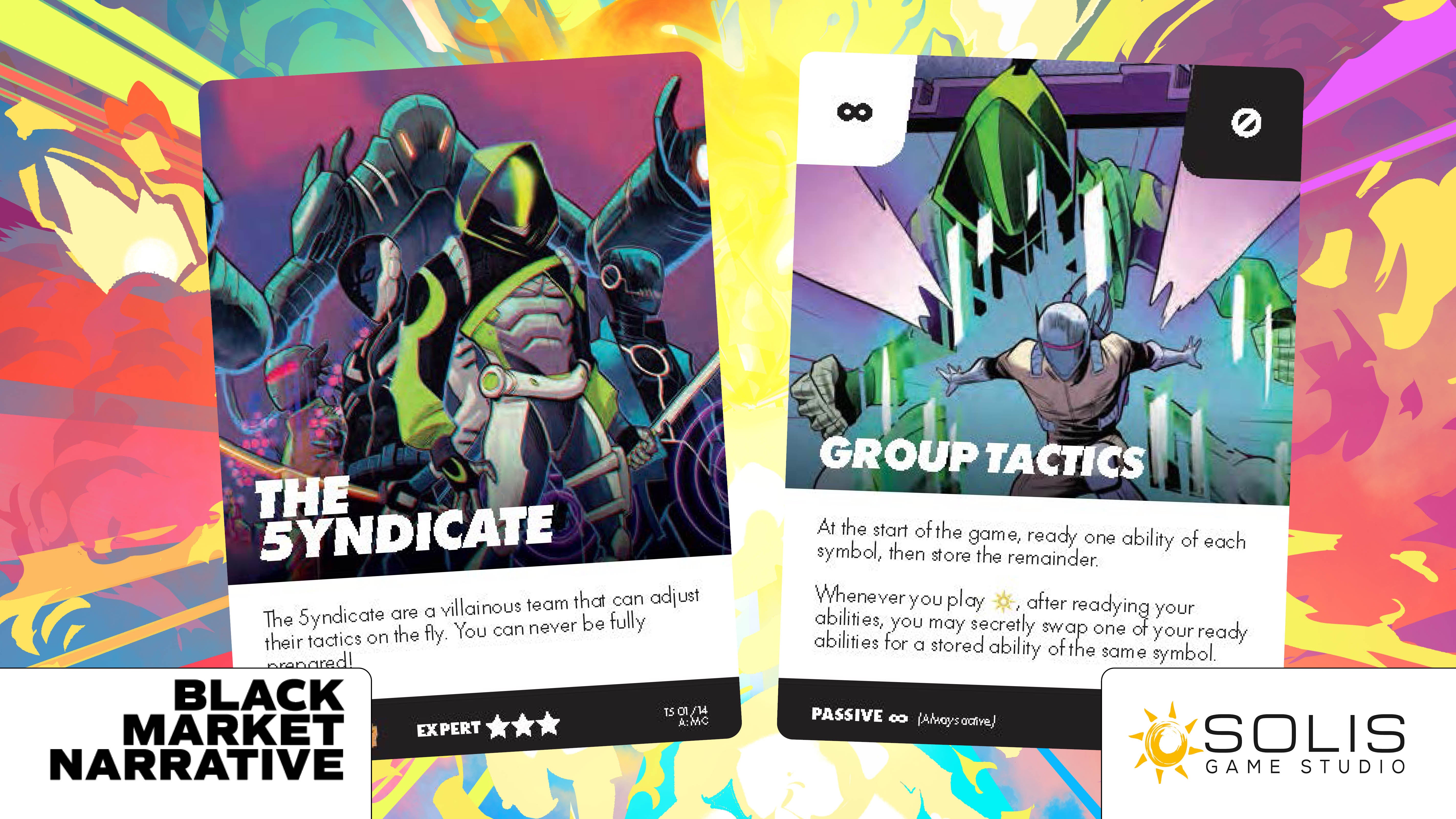 The 5yndicate Promo Pack • The Massive-Verse Fighting Card Game