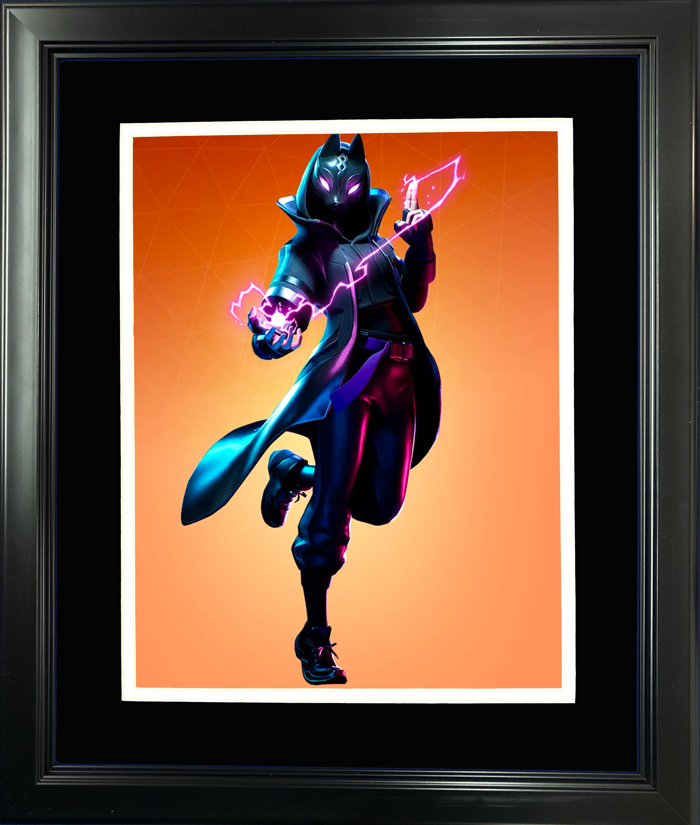 Framed Catalyst Legendary Fortnite Skin 11"x14" Video Game Photo