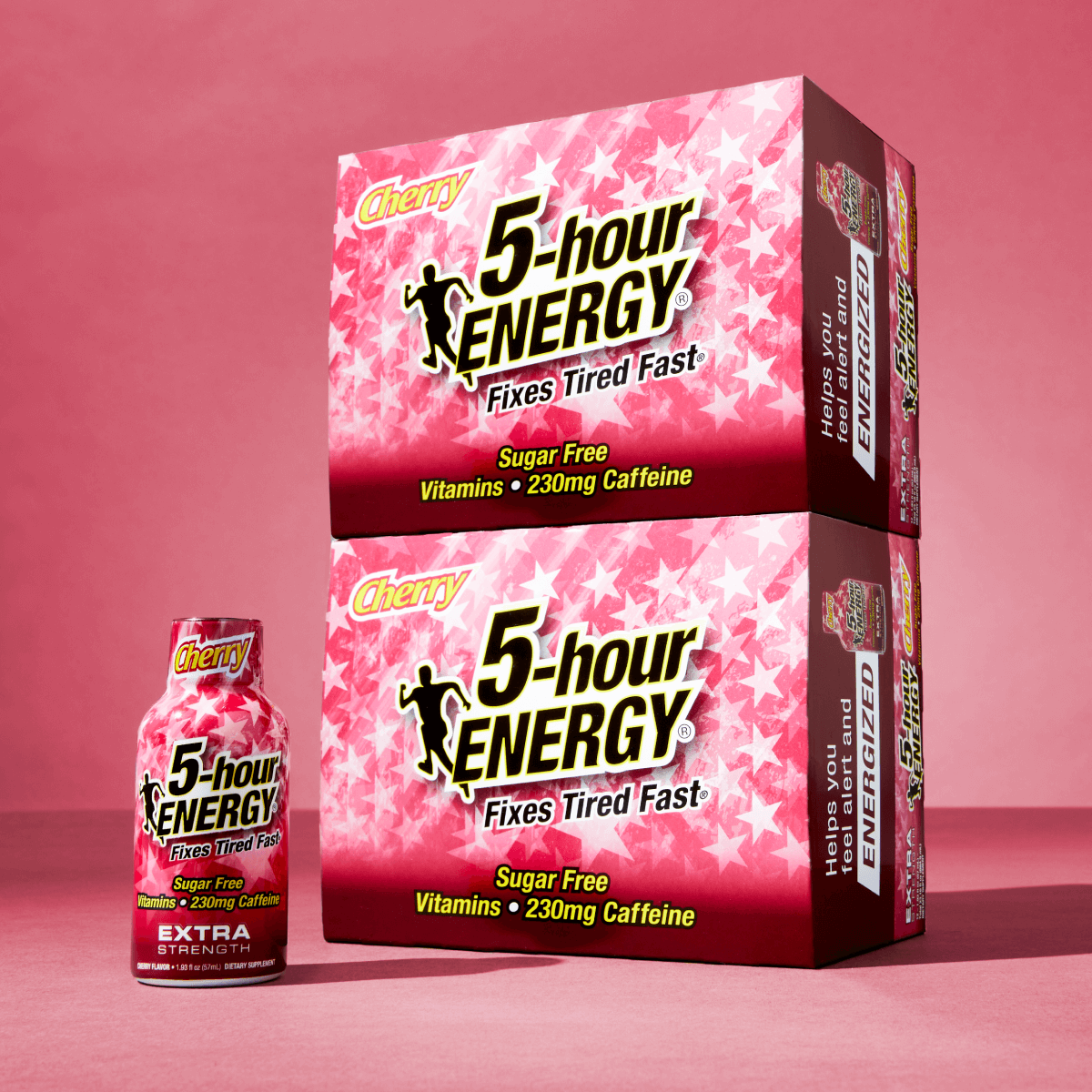 24 Pack 5-hour ENERGY Extra Strength Shots, Cherry Flavor Flavor, 1.93 Fl Oz