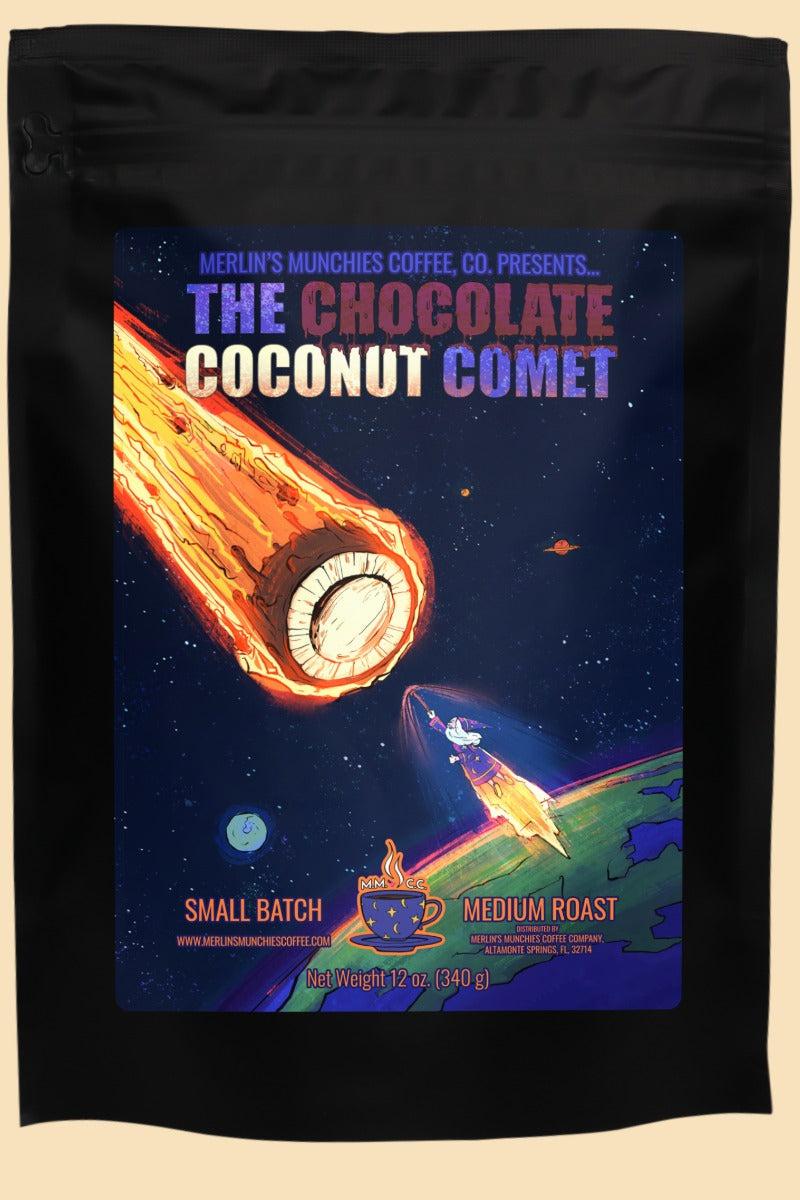 DECAF Chocolate Coconut Comet 12 oz