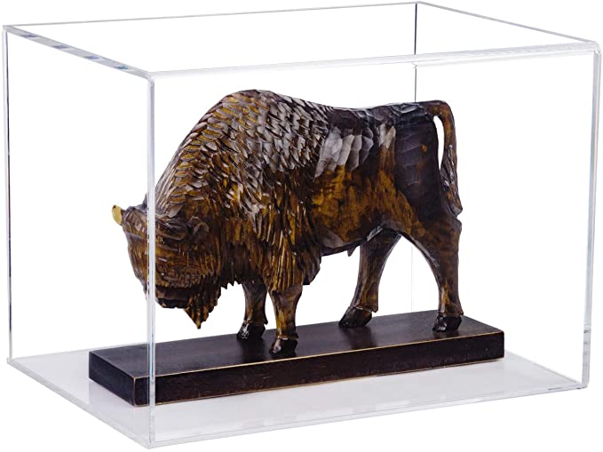 Versatile Acrylic Display Case with Slide Back and Size Options