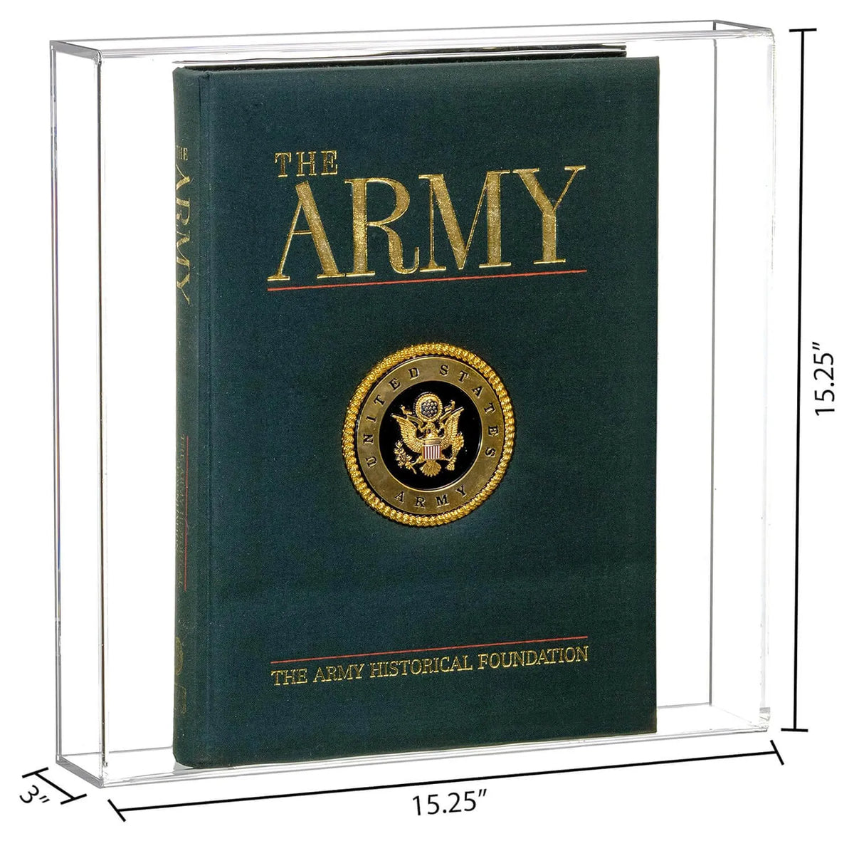 Acrylic Slide Back Book Display Cases