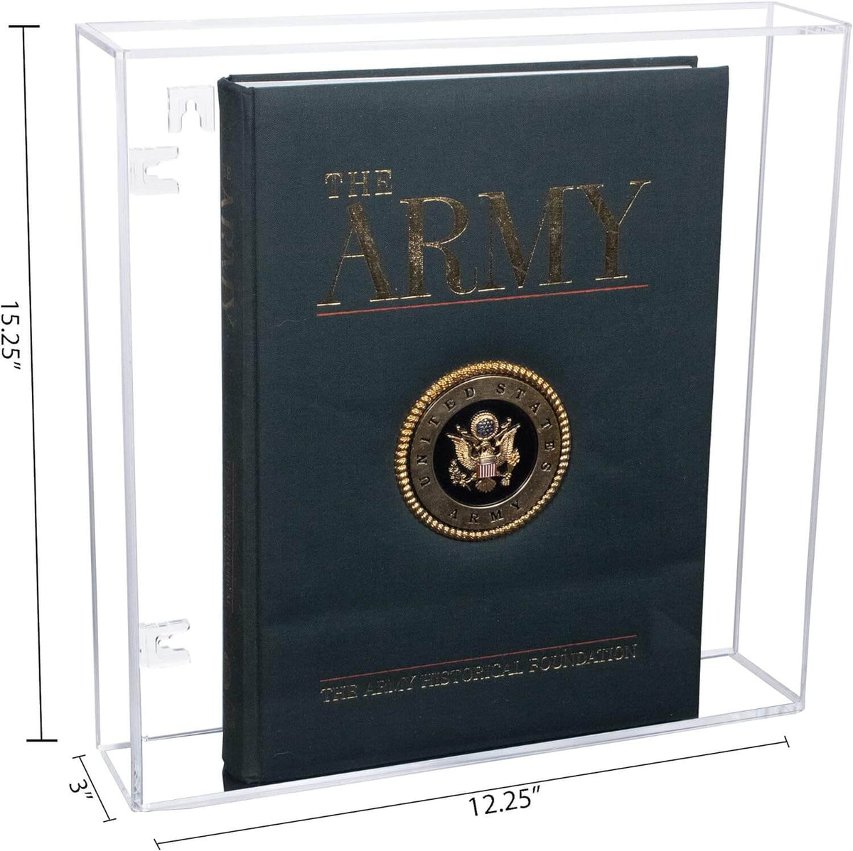 Versatile Acrylic Display Case with Slide Back and Size Options