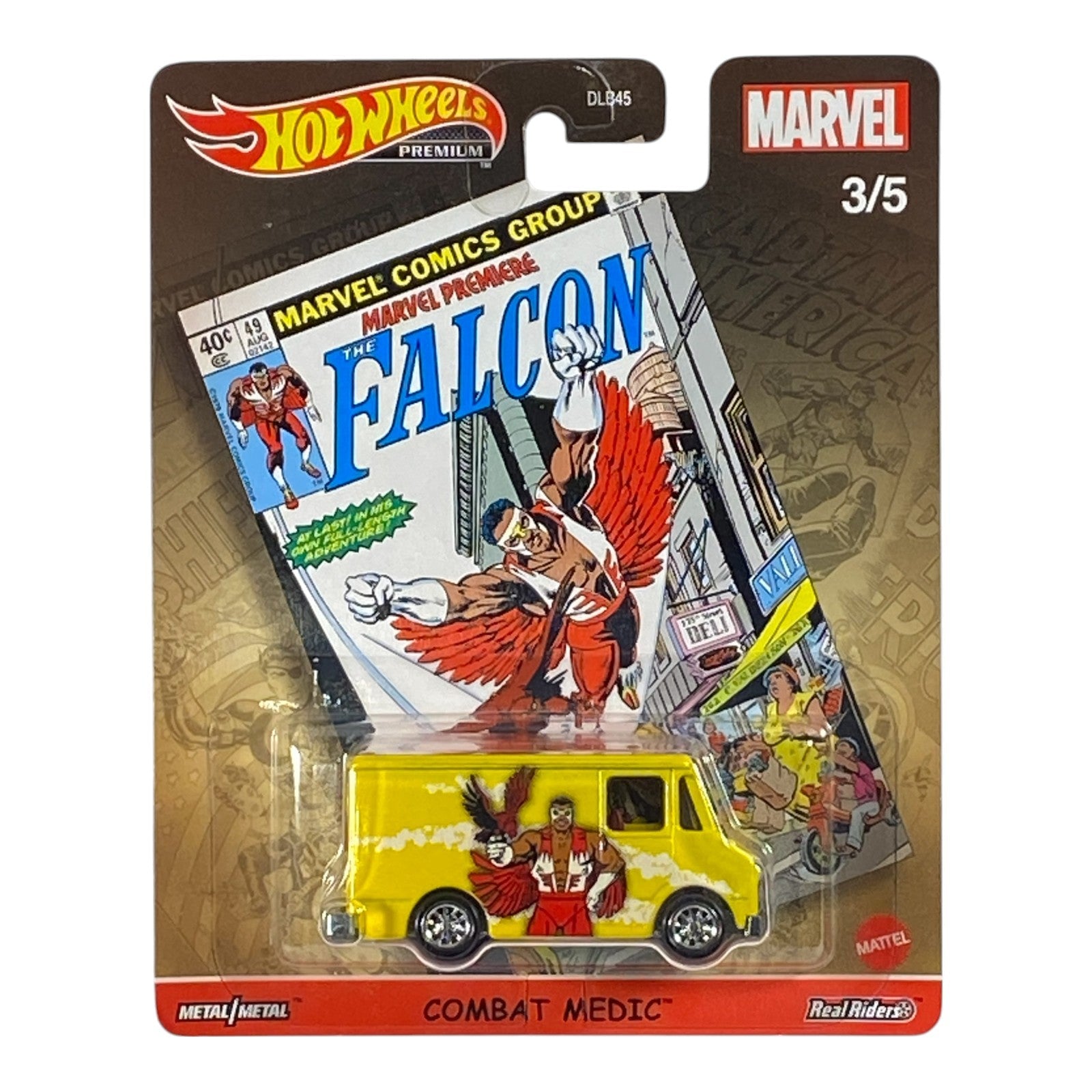 Hot Wheels Combat Medic - Premium Mavel Series 3/5