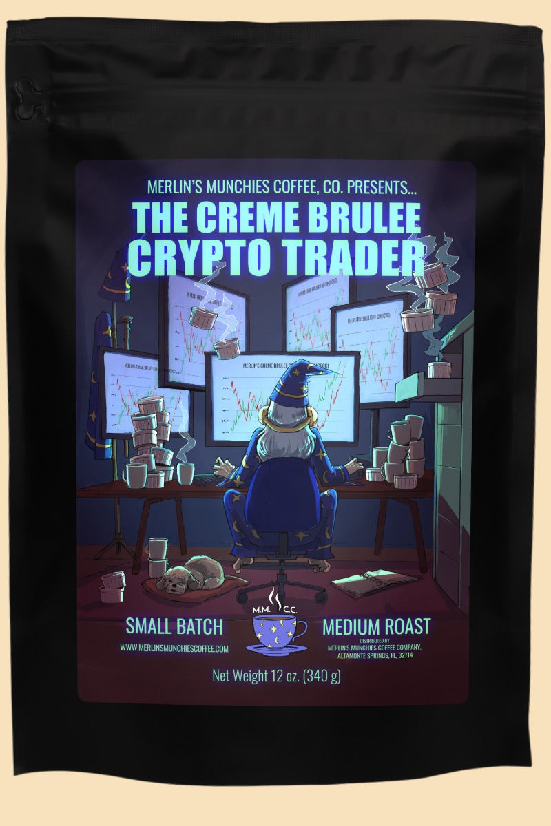 Creme Brulee Crypto Trader 12oz