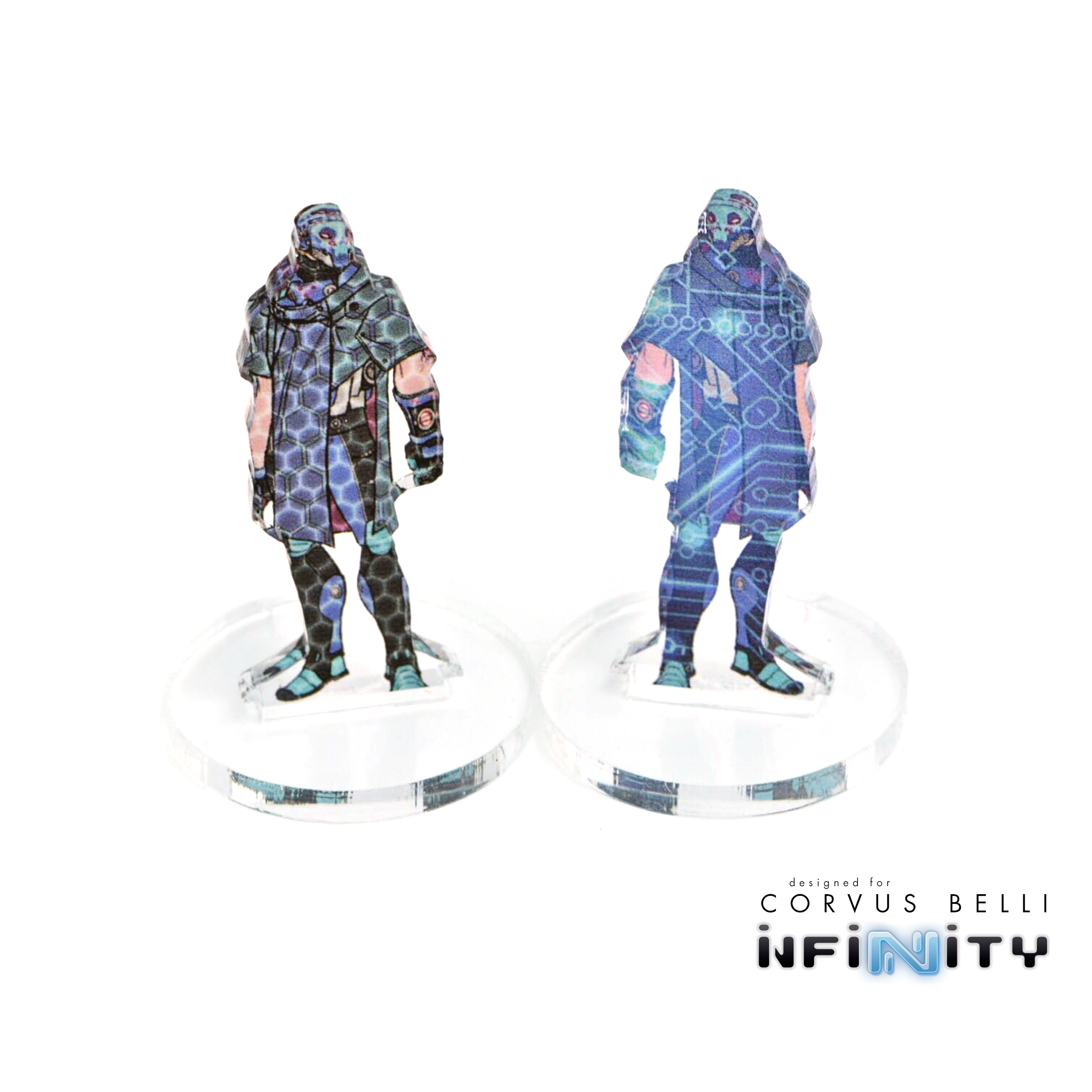 Infinity 3D Markers: Zulu Cobra (25mm Camo -3, Cybermask)