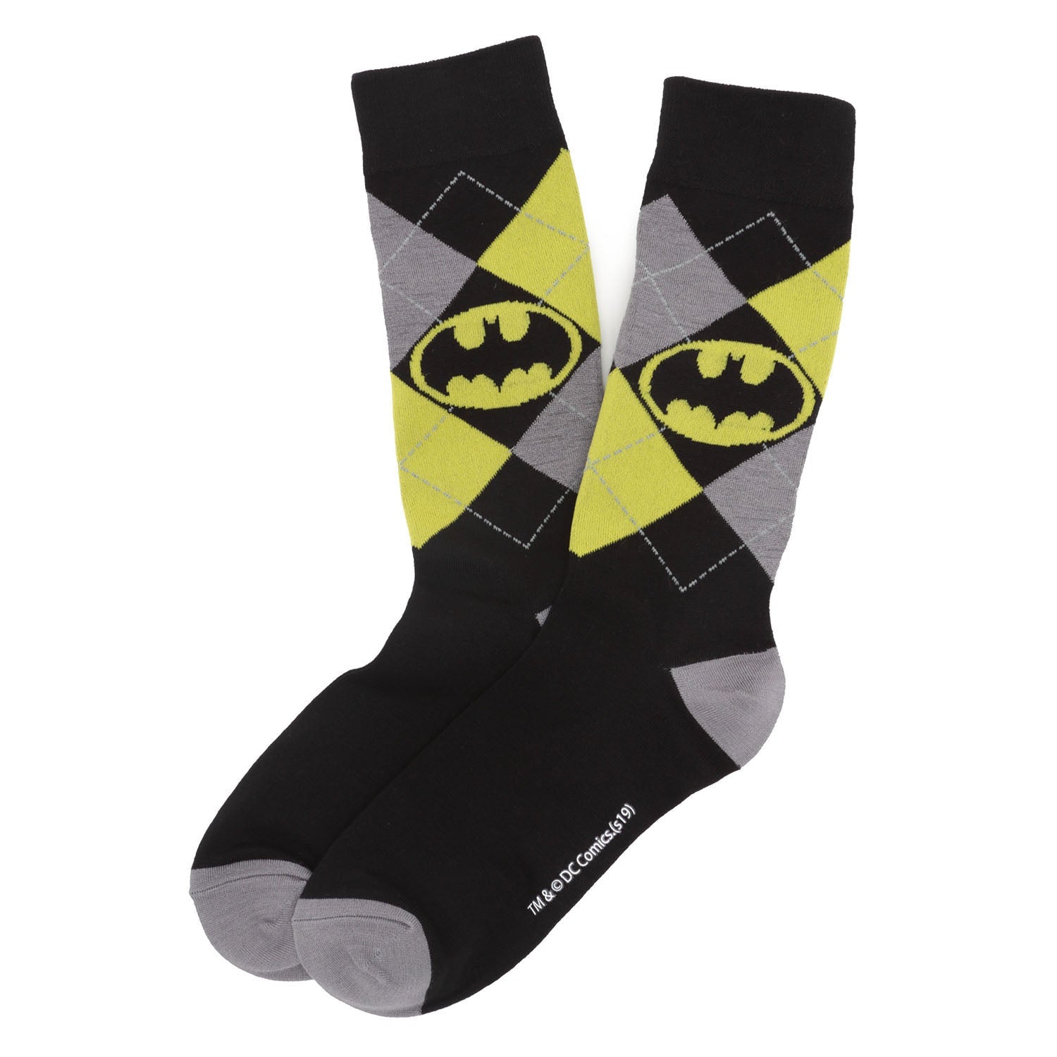 DC Batman Argyle Classic Sock