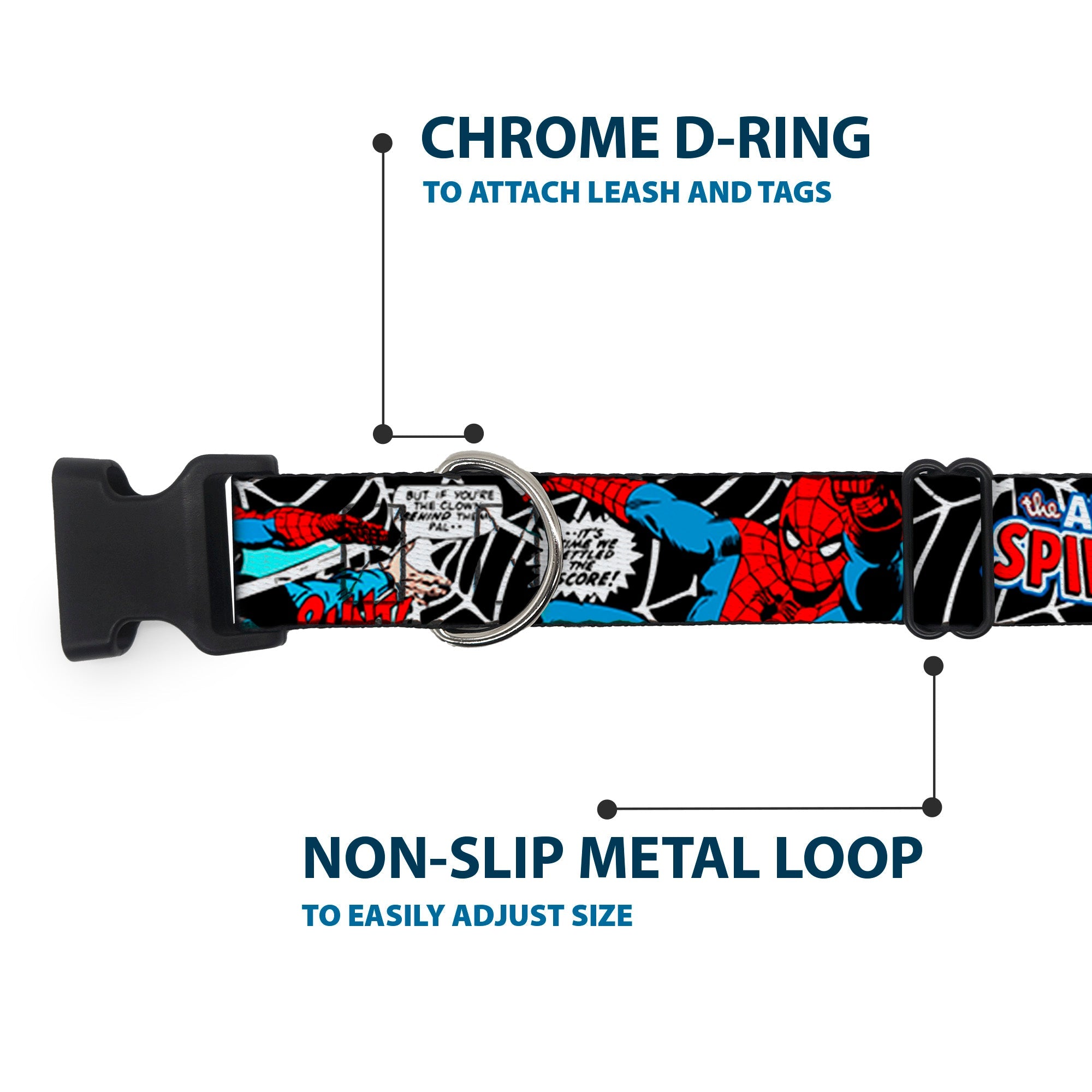 Plastic Clip Collar - Spider-Man in Action2 w/AMAZING SPIDER-MAN