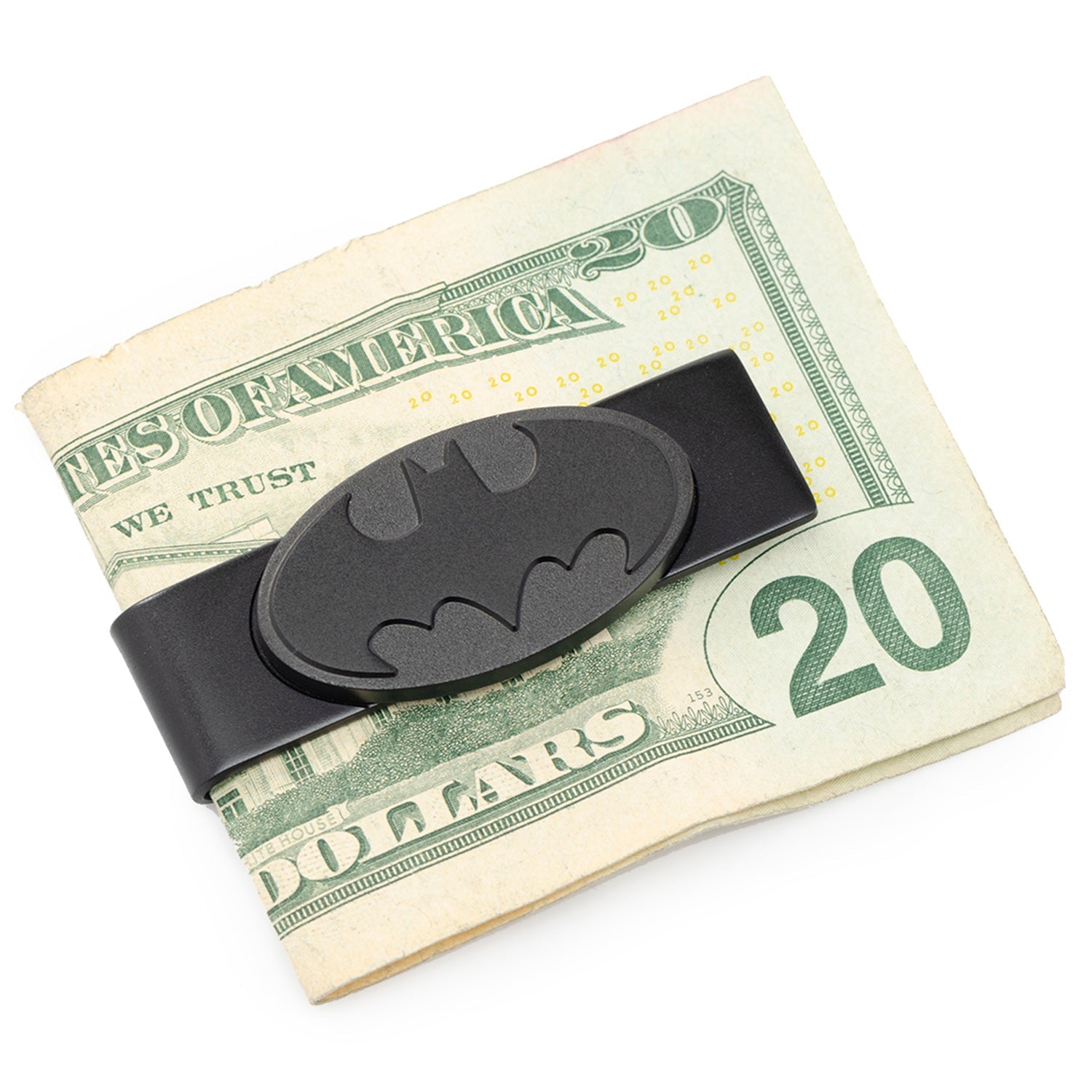 DC Batman Satin Black Money Clip