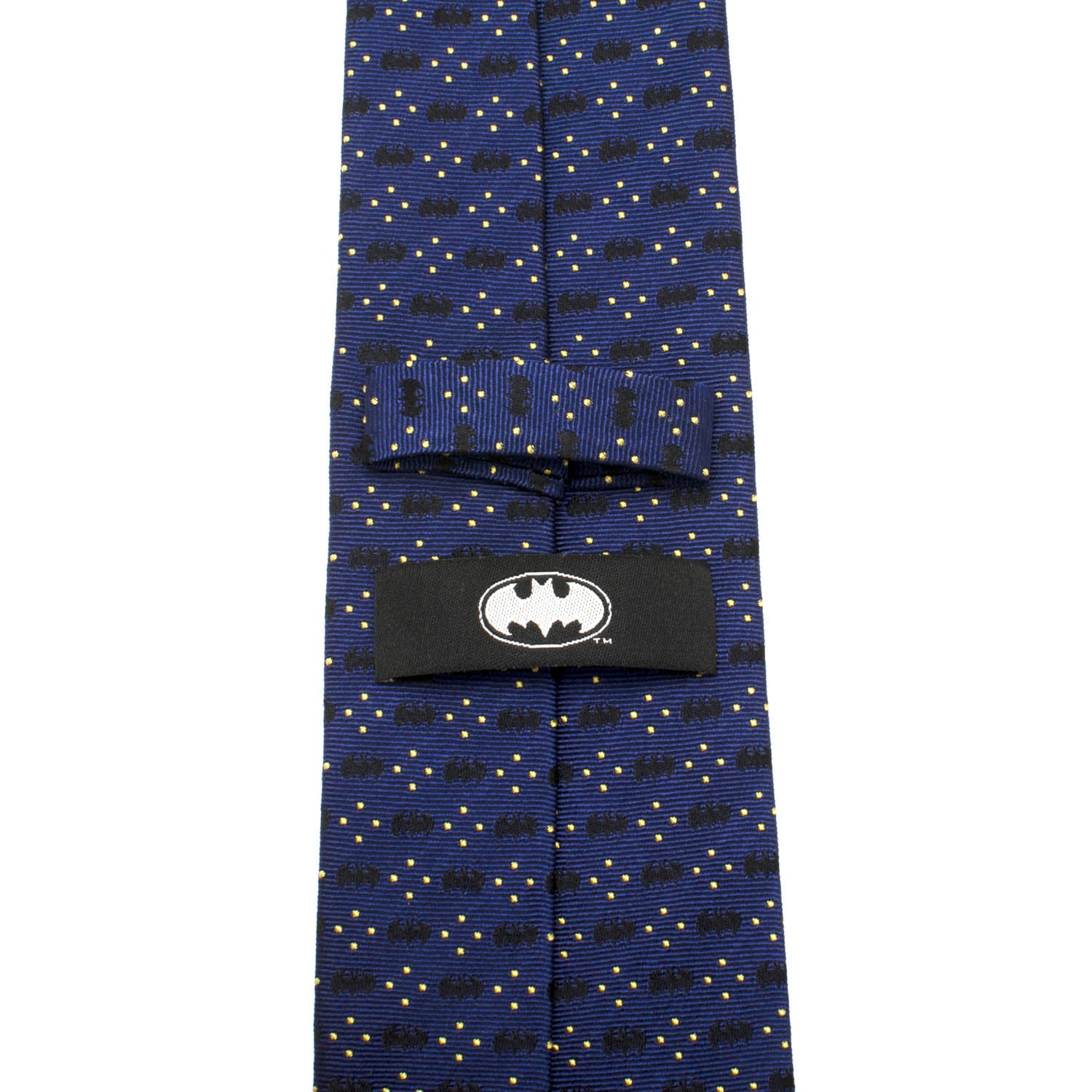DC Batman Icon Diamond Dot Navy Mens Tie