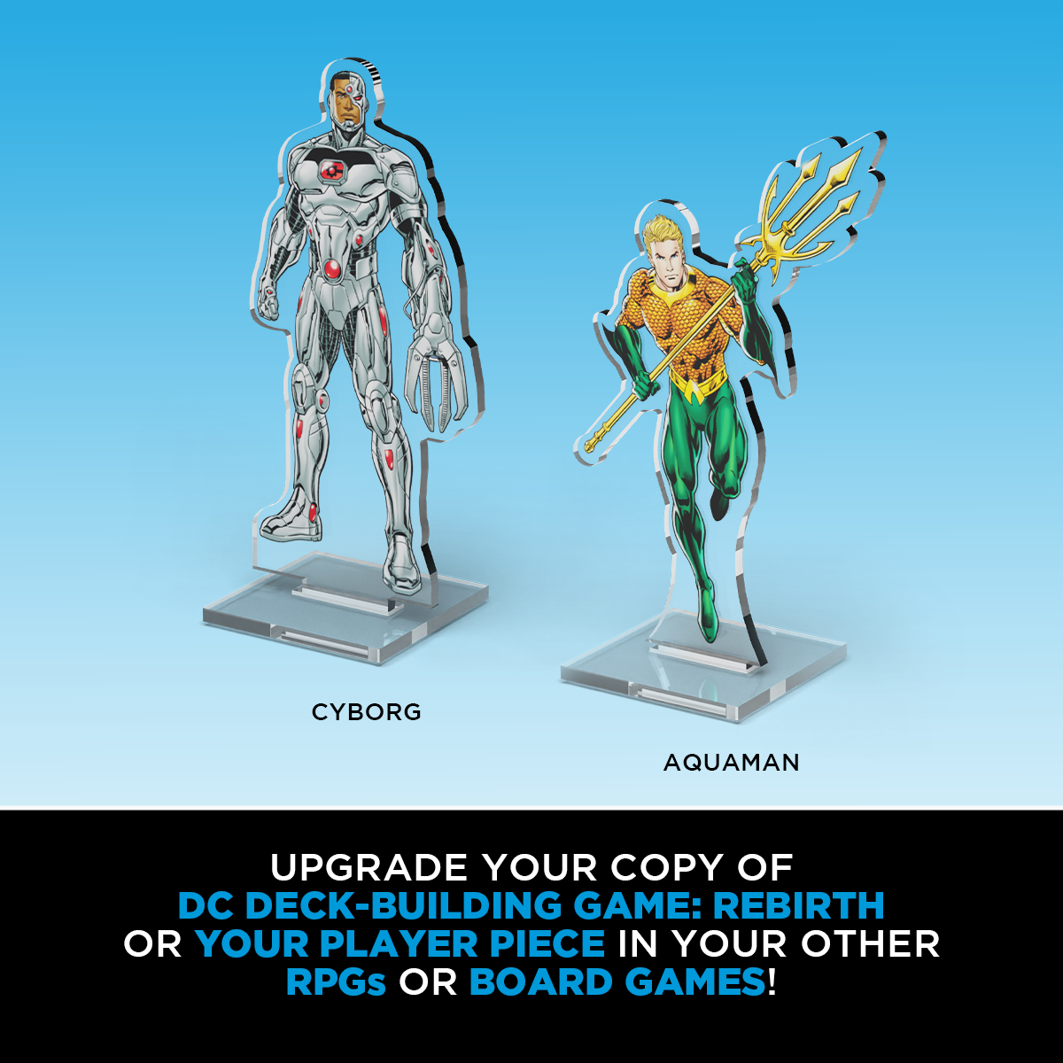 DC 2DZ Acrylic Standees: Pack 2