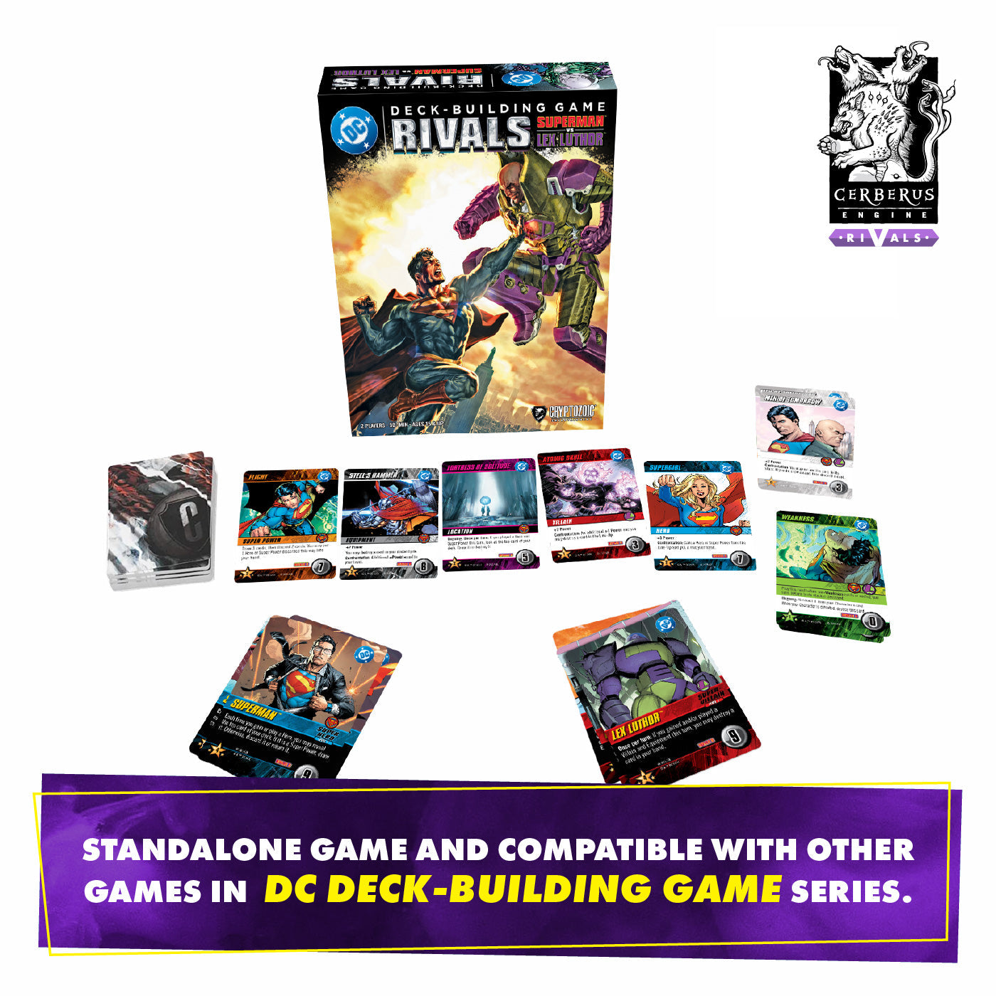 DC Deck-Building Game: Rivals — Superman vs. Lex Luthor
