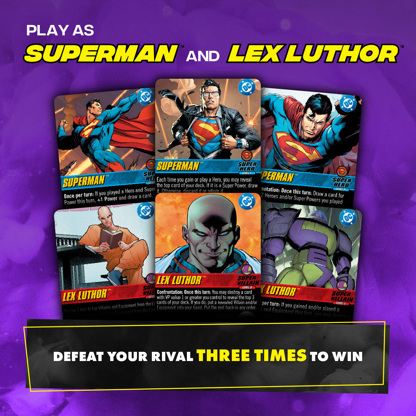 DC Deck-Building Game: Rivals — Superman vs. Lex Luthor