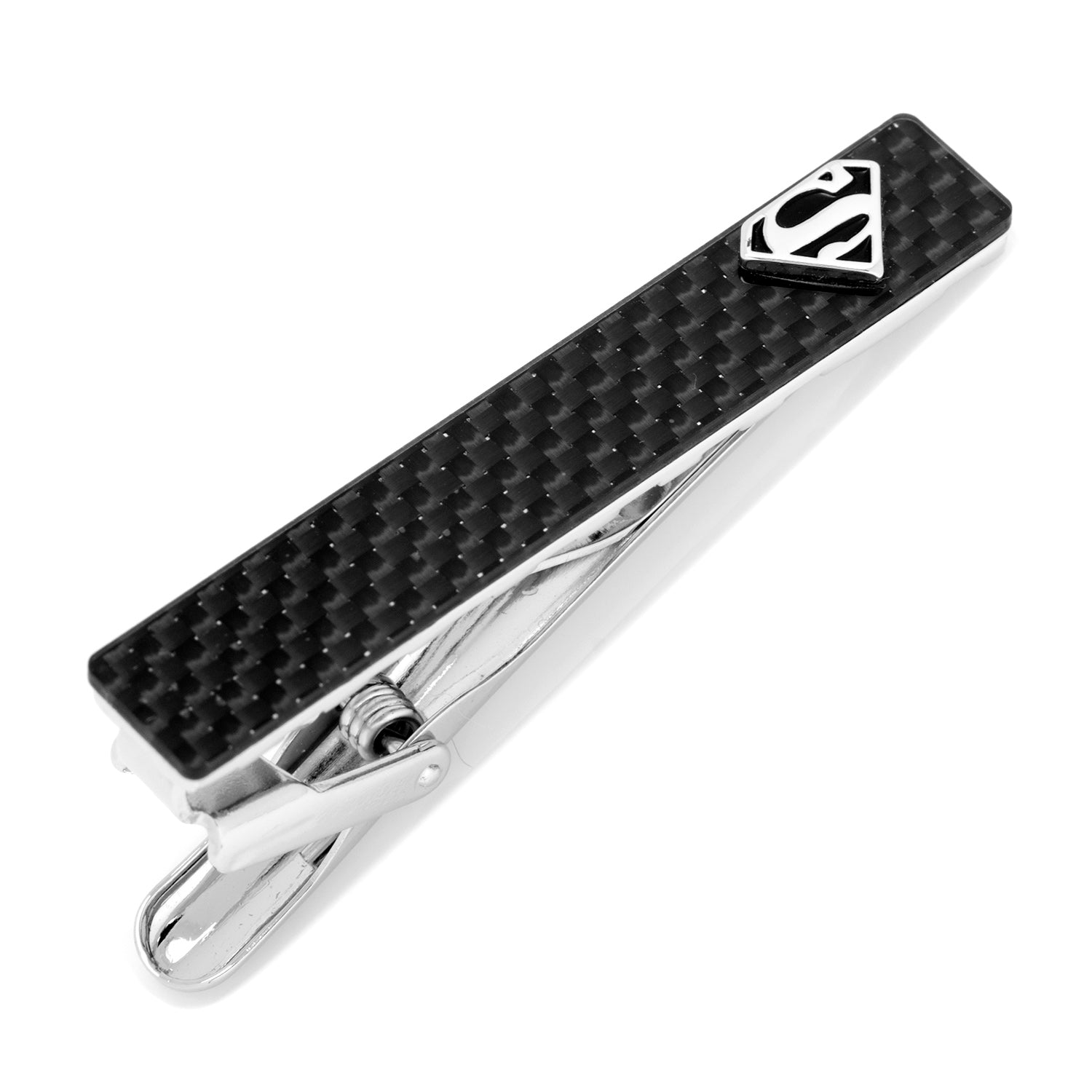 DC Superman Carbon Fiber Tie Clip