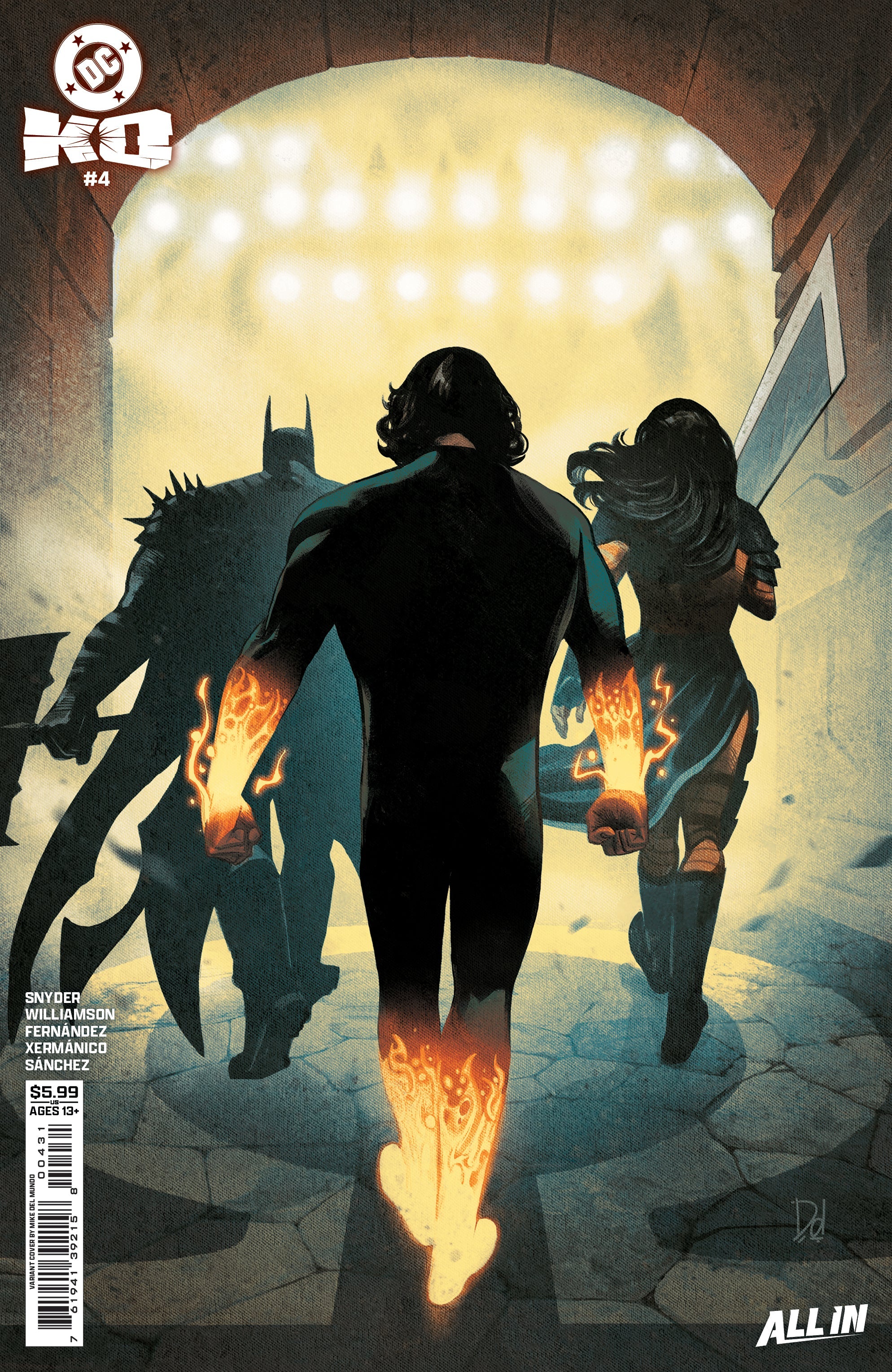 Dc K.O. #4 (Of 5) C Mike Del Mundo Variant (02/11/2026) Dc