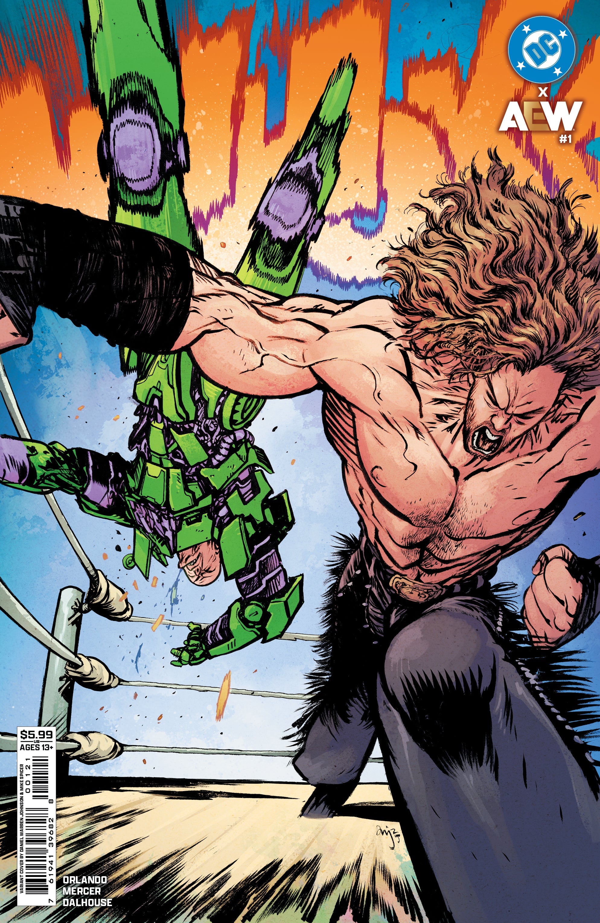 Dc X Aew #1 (Of 2) B Daniel Warren Johnson Variant (02/04/2026) Dc
