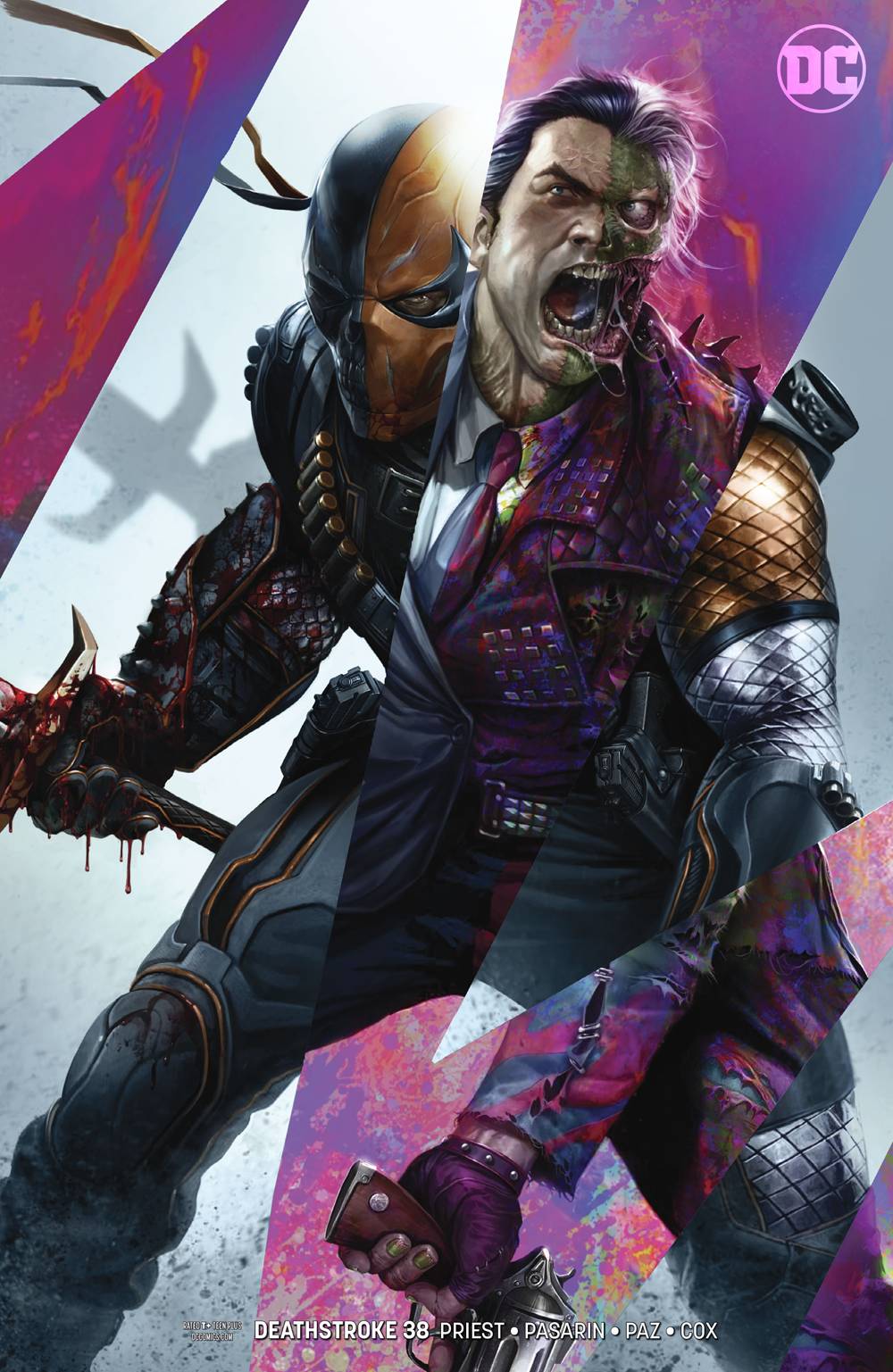 DEATHSTROKE #38 FRANCESCO MATTINA VAR (12/05/2018)