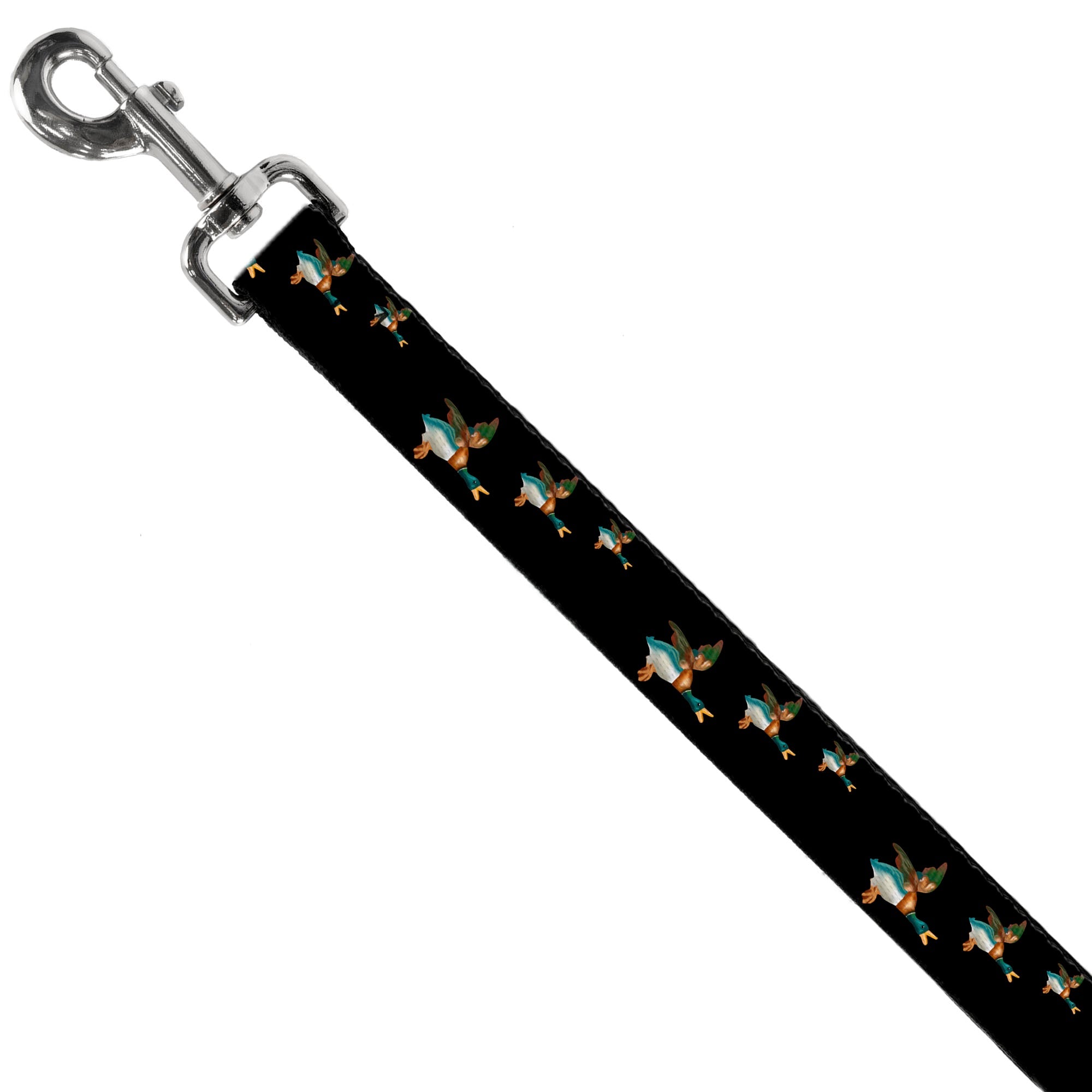 Dog Leash - Flying Mallards Black