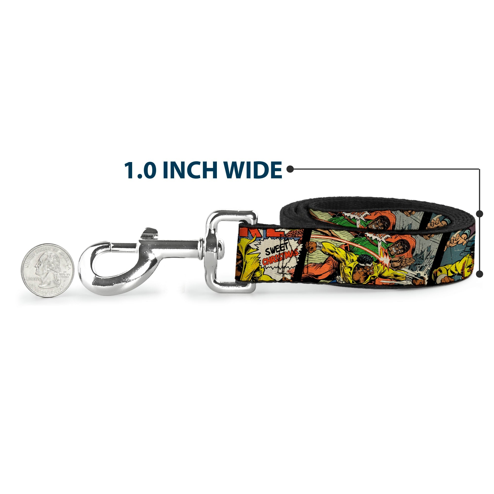 Dog Leash - 5-Classic Luke Cage Comic Scene Blocks