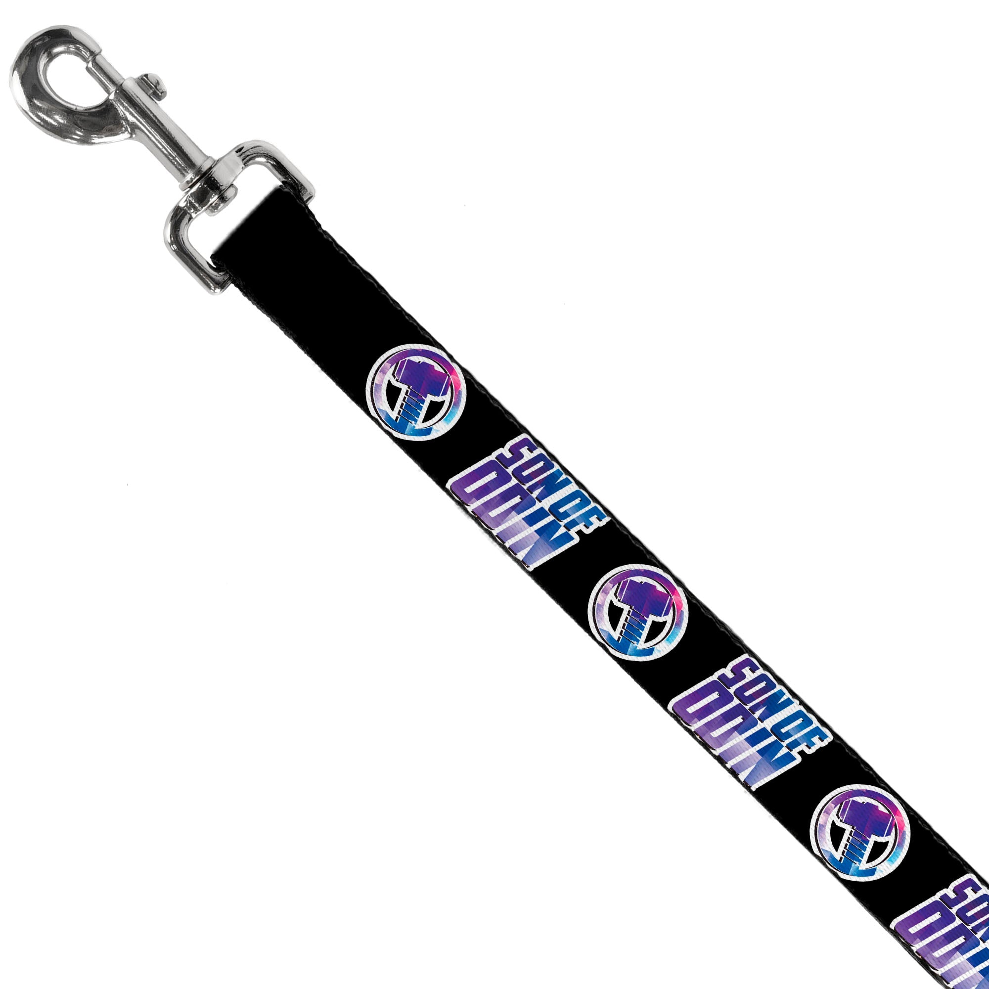 Dog Leash - Thor SON OF ODIN/Hamner Icon Black/White/Blues