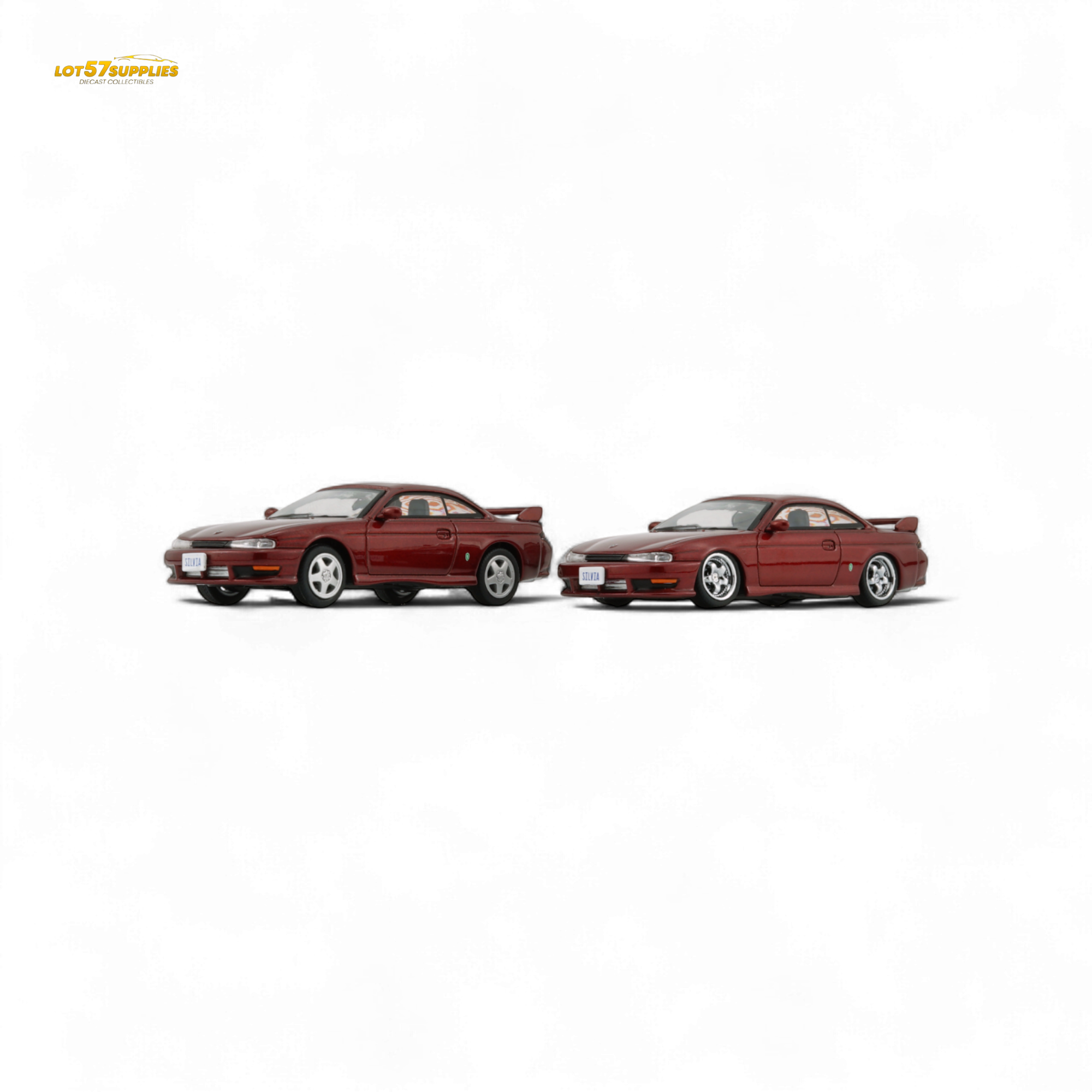 BM Creations Nissan Silvia S14 RED - RHD 1:64