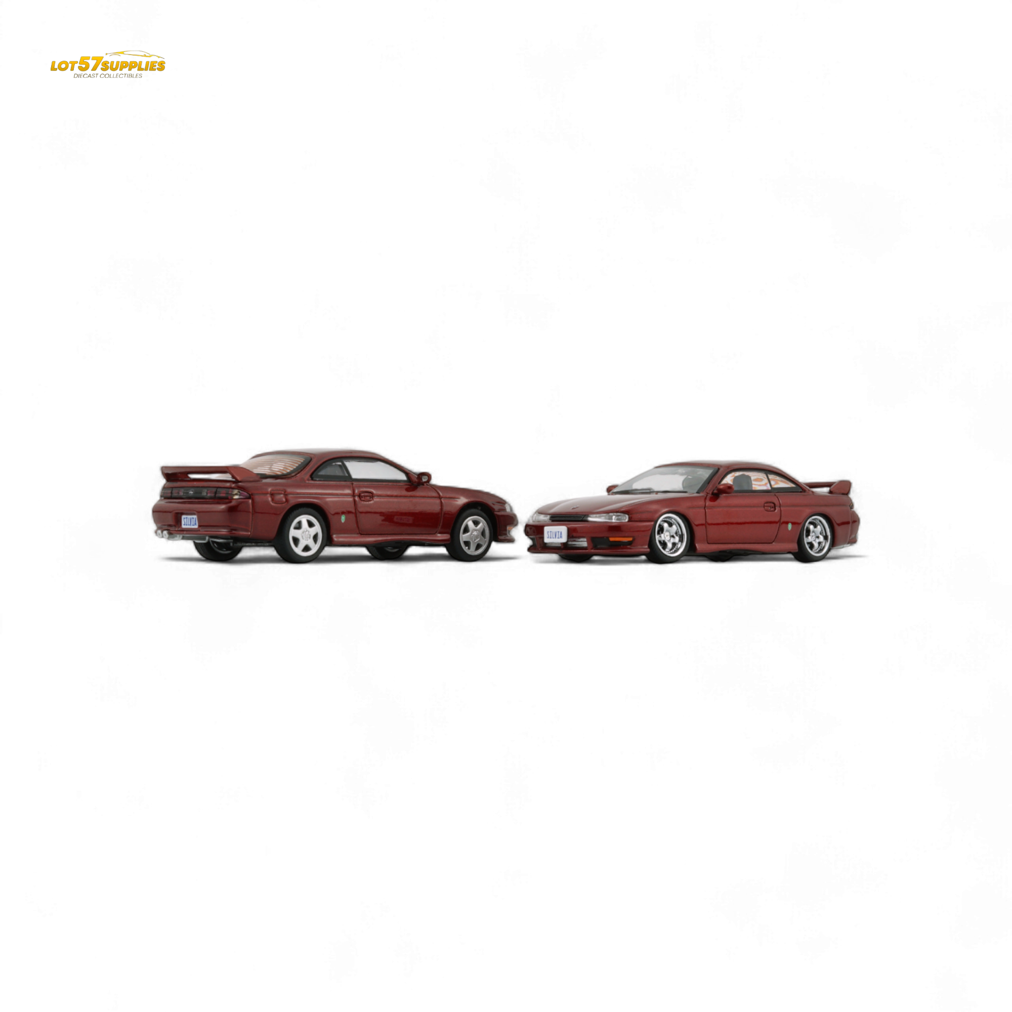 BM Creations Nissan Silvia S14 RED - RHD 1:64