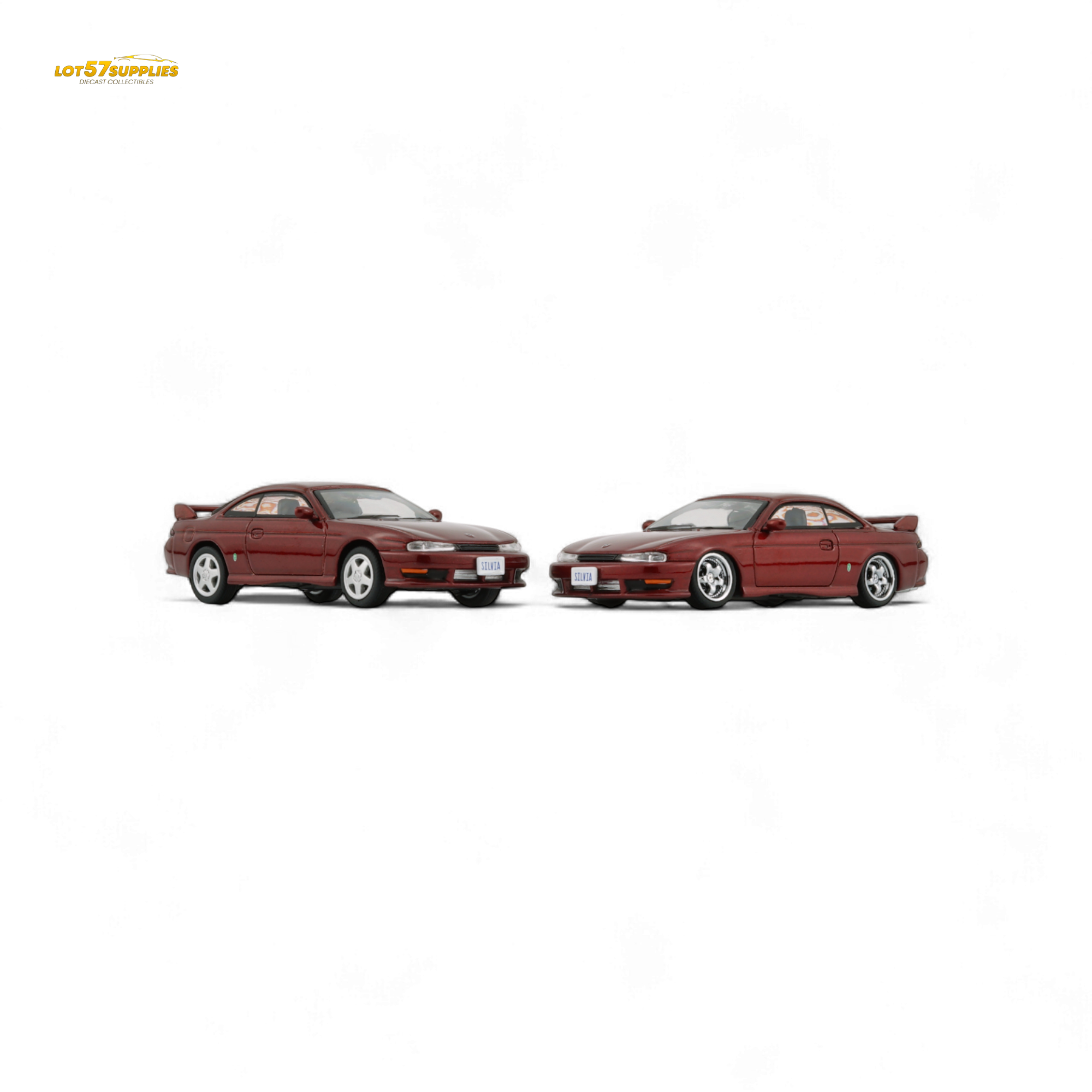 BM Creations Nissan Silvia S14 RED - RHD 1:64